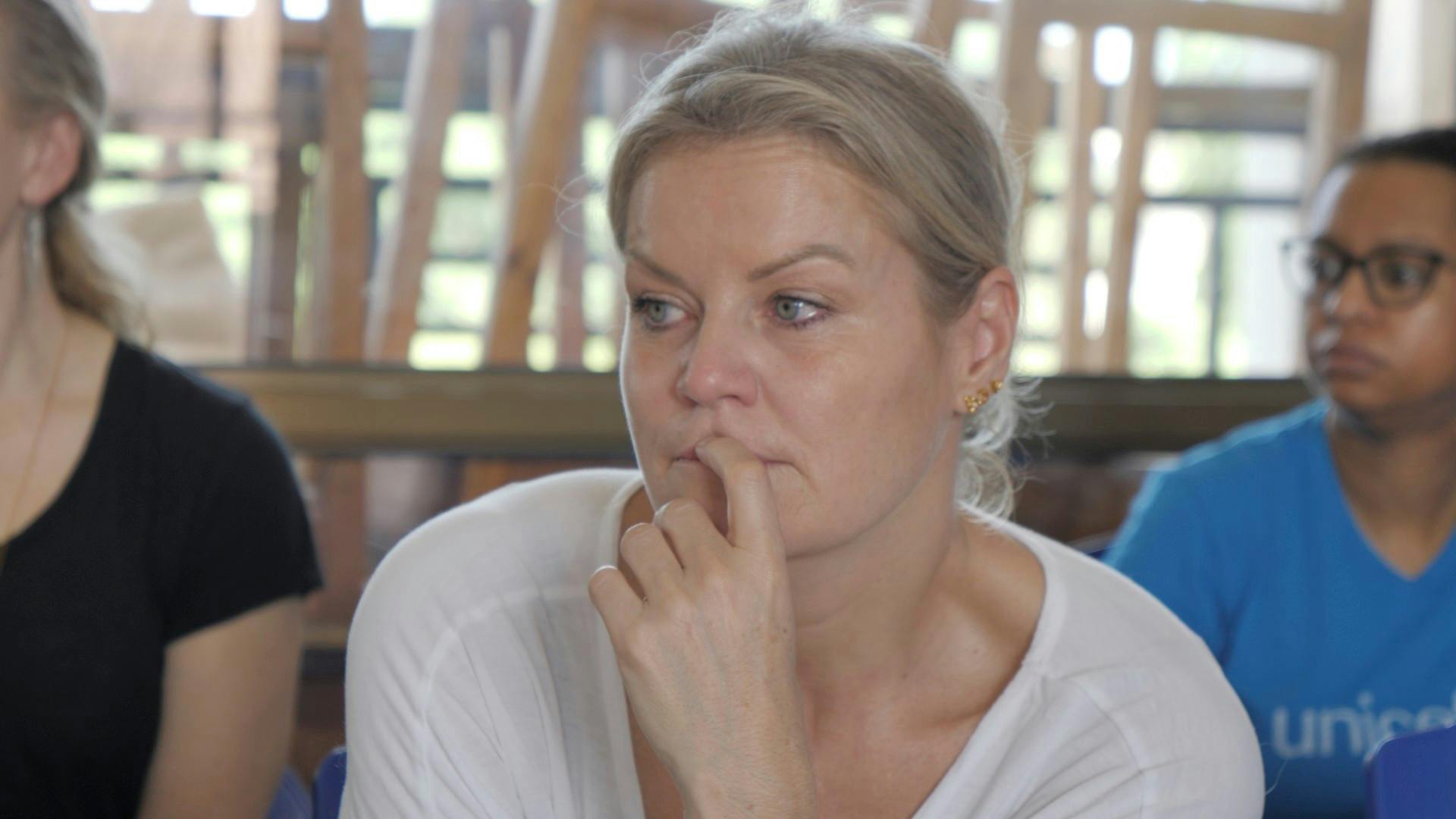 Hother lægger ikke skjul på, at det var en følelsesladet tur i Tanzania.