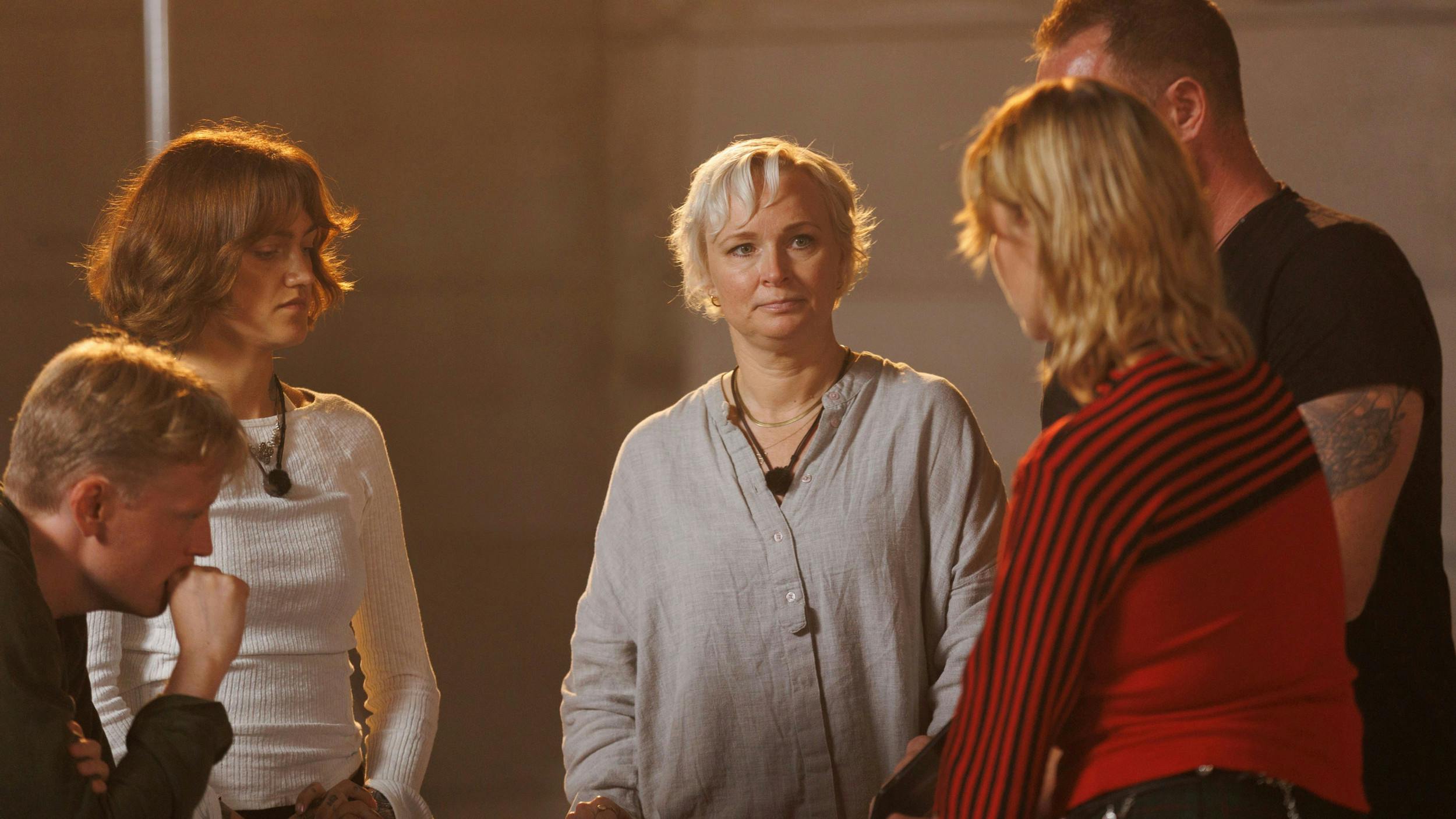 Skuespilleren følte, hun blev sendt tilbage til skolegården i ”Spillet”.