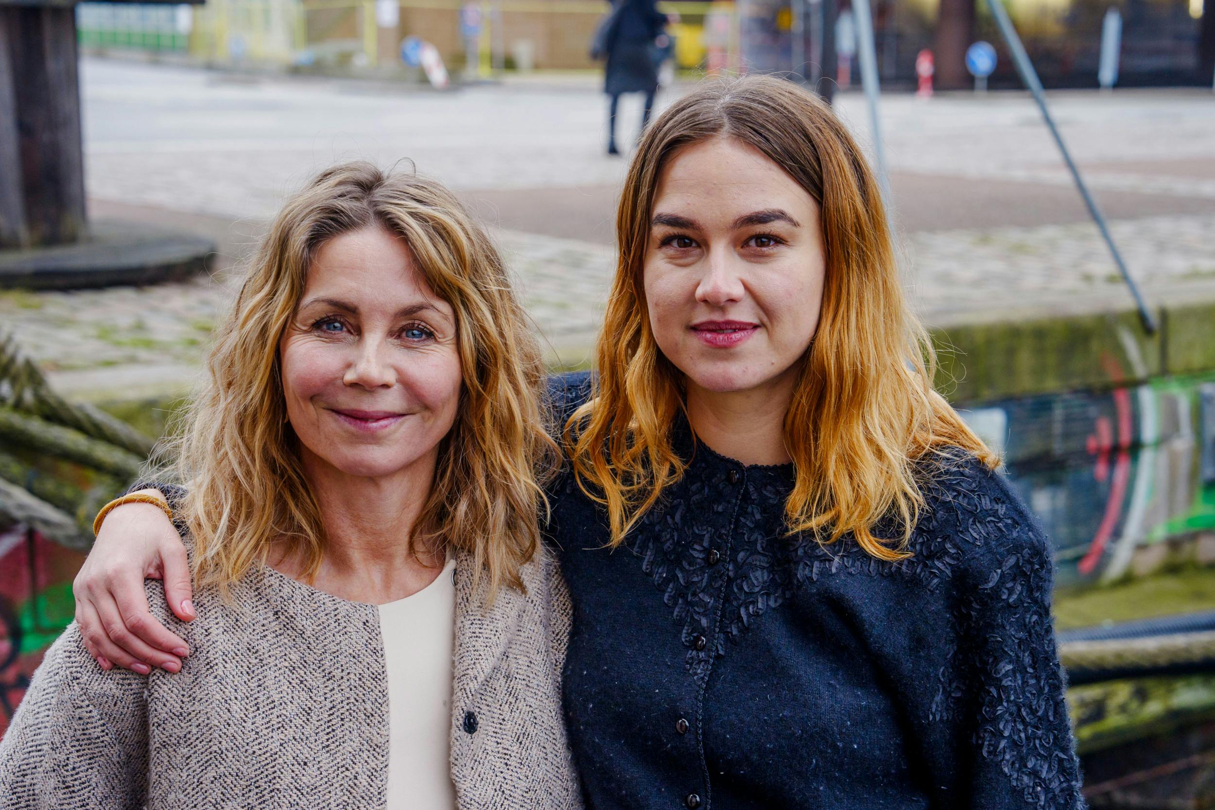 – Det er bare et dejligt hold og nogle dejlige medspillere – jeg nød det bare, siger skuespilleren om rollen som Ninna, der er datter af Maj spillet af Anne Louise Hassing , 57.