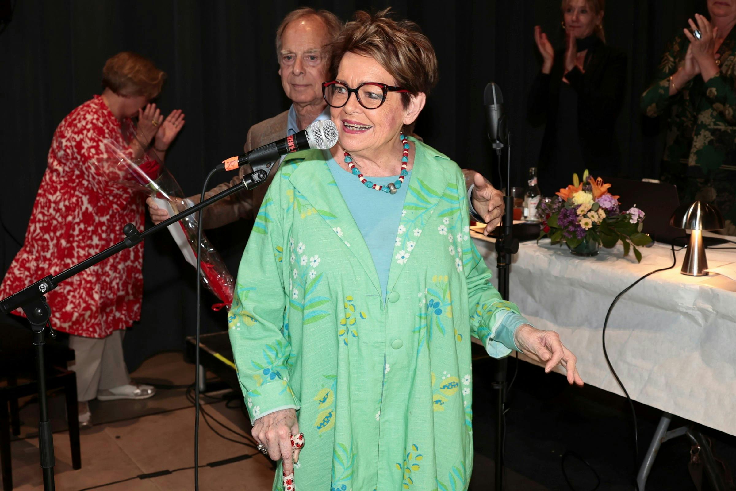 - Jeg må indrømme, at jeg godt kan lide at leve – jeg synes, det er en festlig ting, sagde Ghita, da hun for nylig blev hyldet.