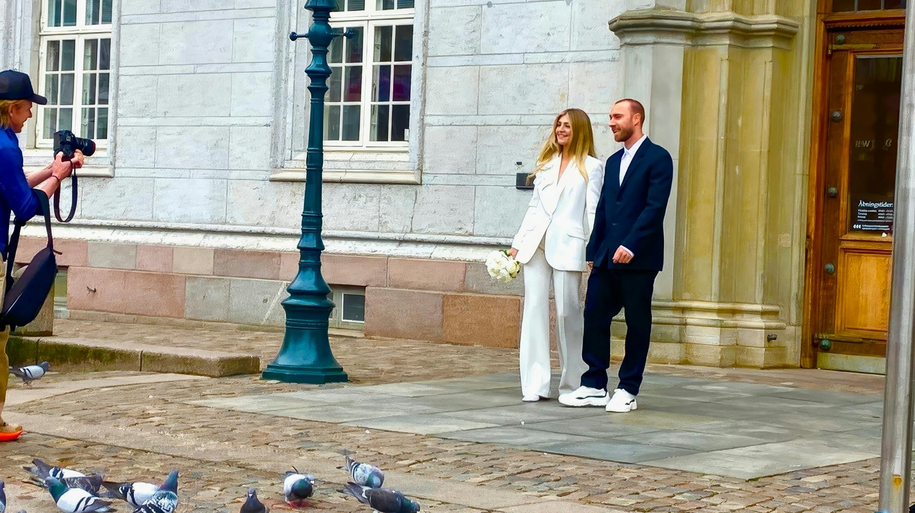 Christian Eriksen fik sin Sabrina: Et ja fra hjertet