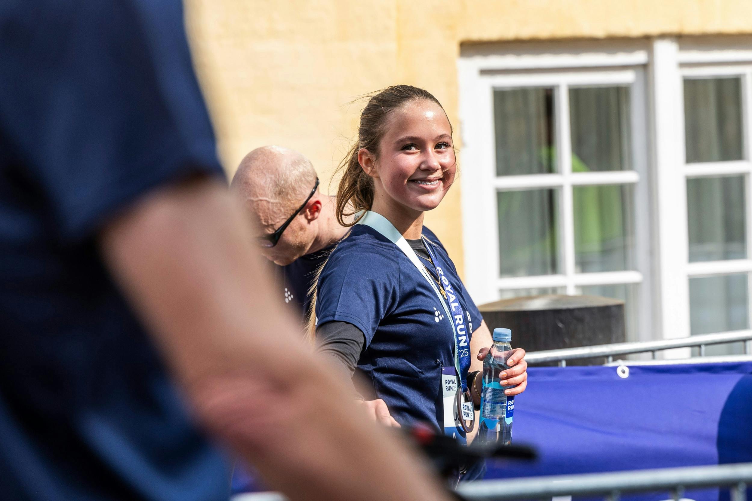 Først en mil, så fem kilometer – og til sidst 10 kilometer. Josephine blev kongelig hovedperson under Royal Run med sin store udholdenhed. 