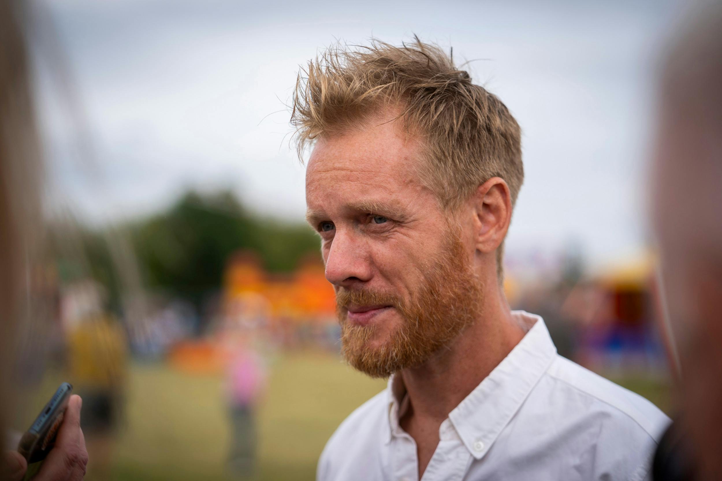 – Jeg har fået en ordentlig dims opereret ind i mit bryst, men ellers er der ingenting. Så fysisk er jeg virkelig godt kørende, siger Tobias Hansen om den ICD-enhed, han har fået indopereret i brystet. 