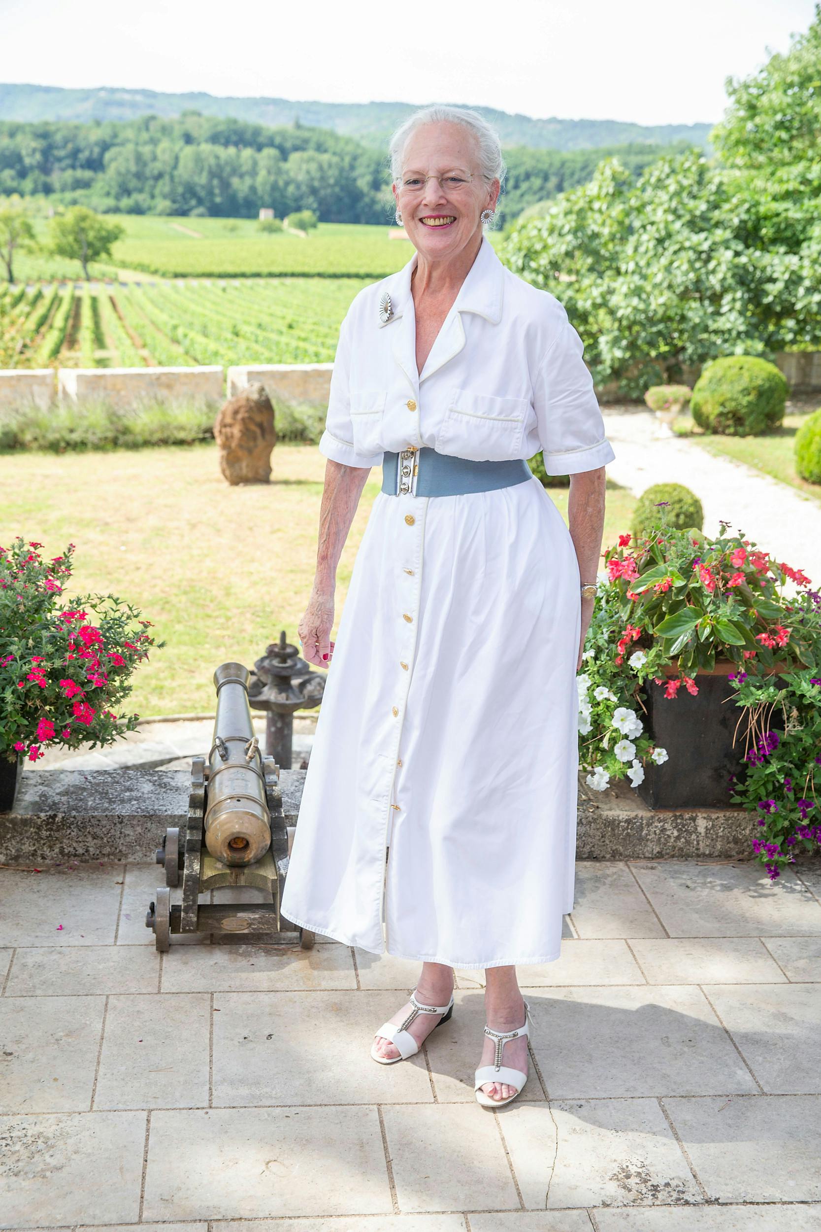 Dronning Margrethe, 85, vidste man altid, hvor man havde – for eksempel på sit franske sommerslot, Cayx, hvor pressen blev inviteret indenfor.