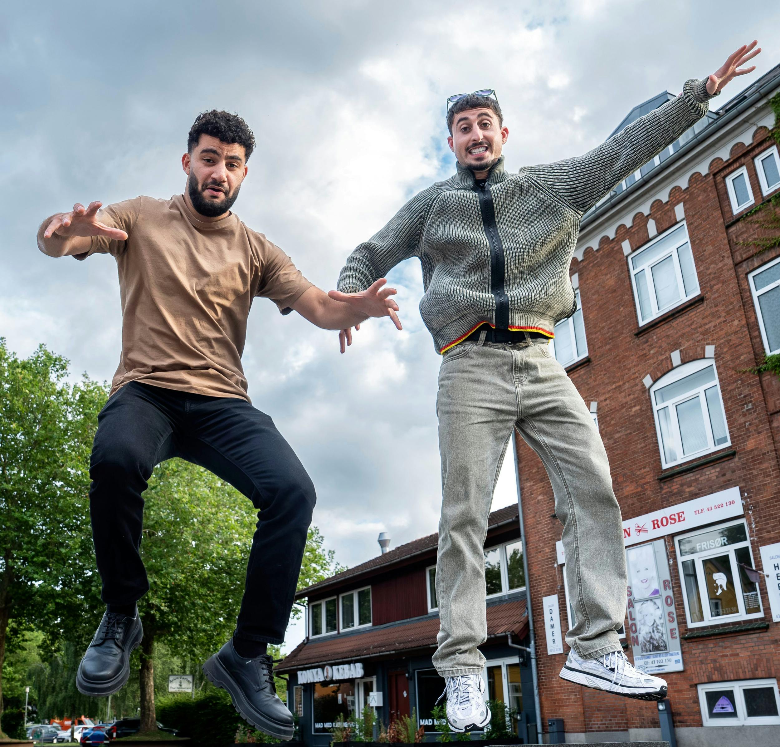 Rand og Mohammed er ikke bange for at springe ud i tingene og udfordre sig selv.  