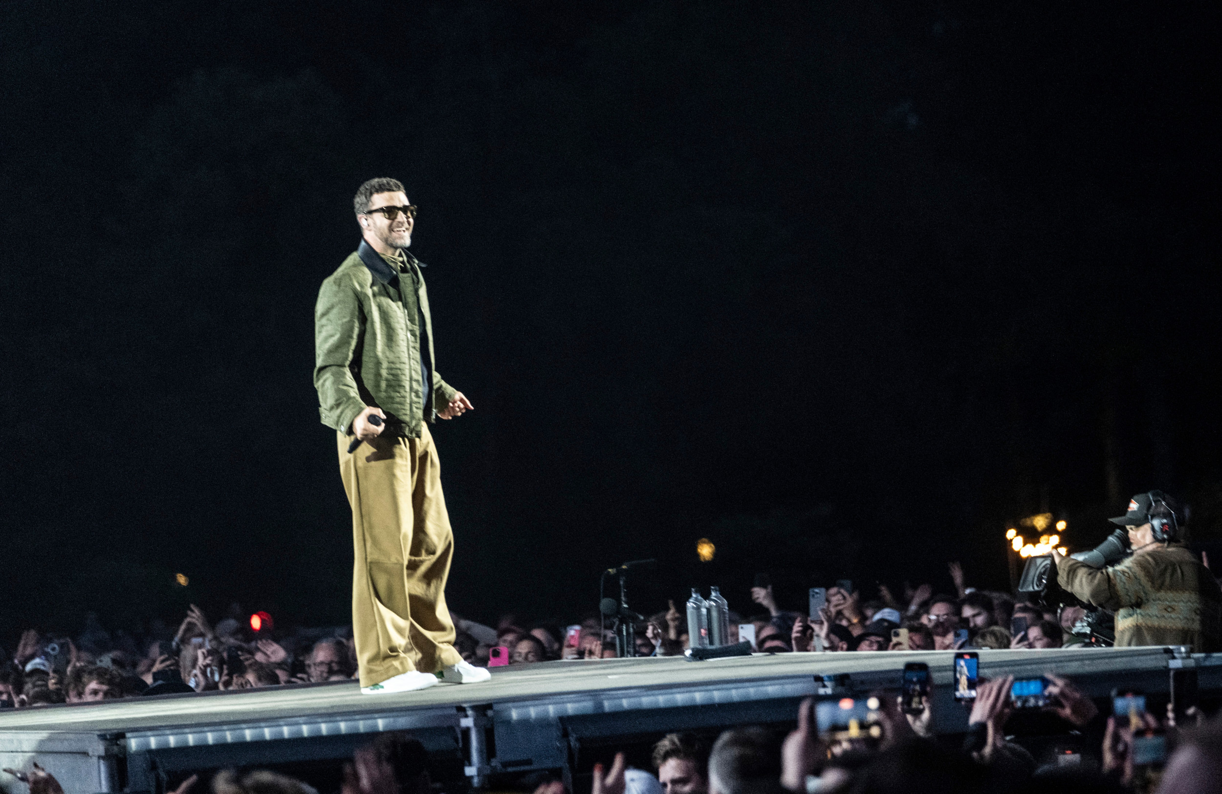 Undervejs på den syge tour ramte Timberlake  Danmark  og  Heartland  Festival for to måneder siden. 