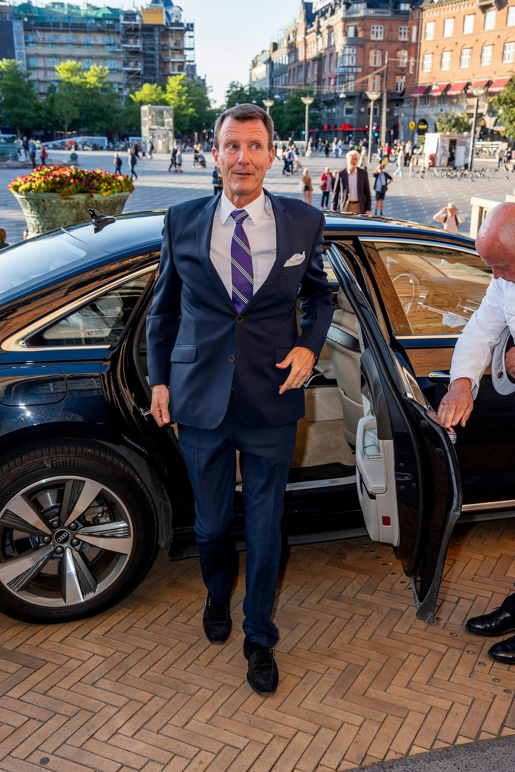 Prins Joachim havde ikke lyst til at fortælle om sine planer, når hans kontrakt i Washington D.C. udløber om et år. 