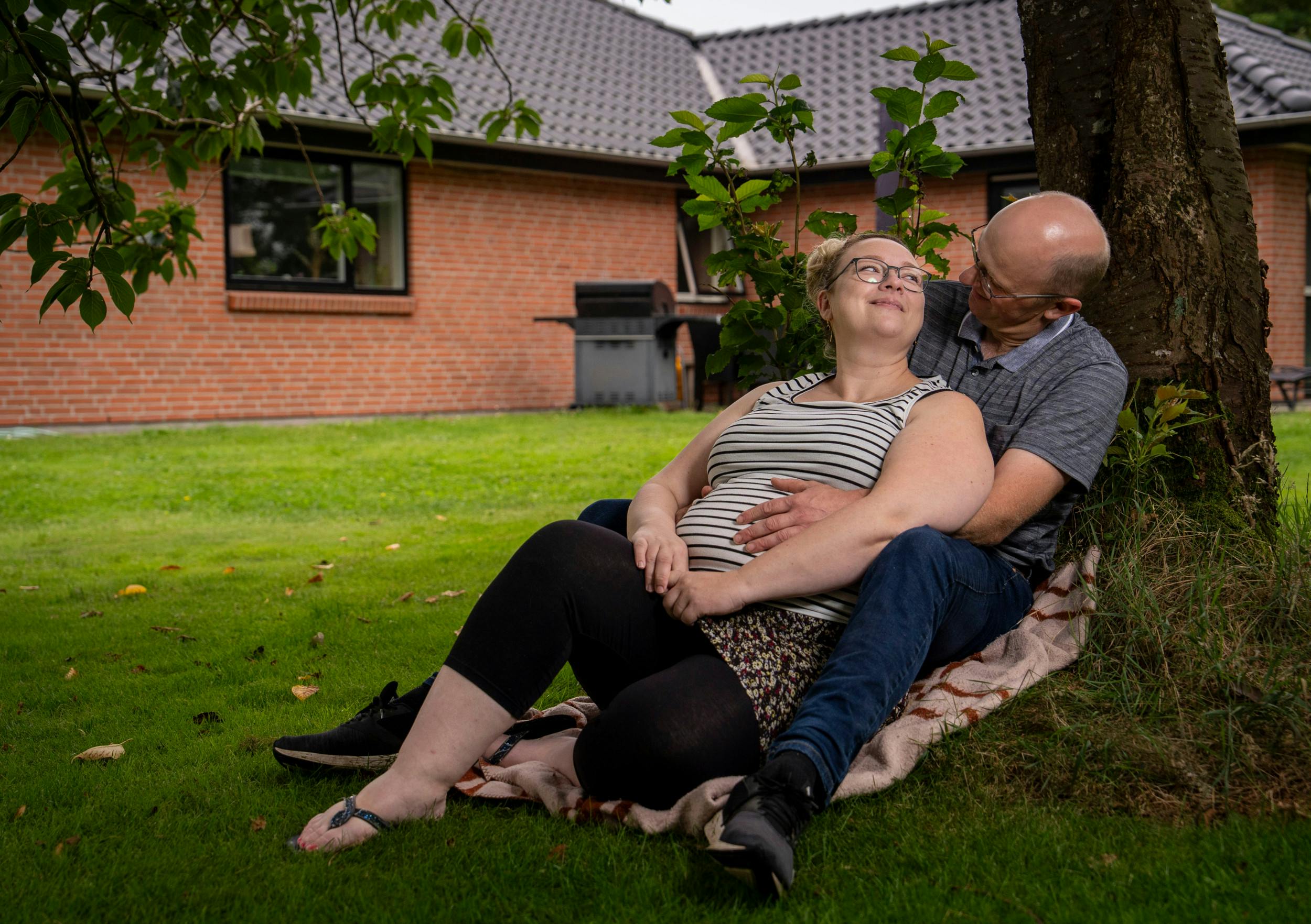 Nu nyder parret den sidste tid sammen, før deres lille dreng eller pige kommer til verden.