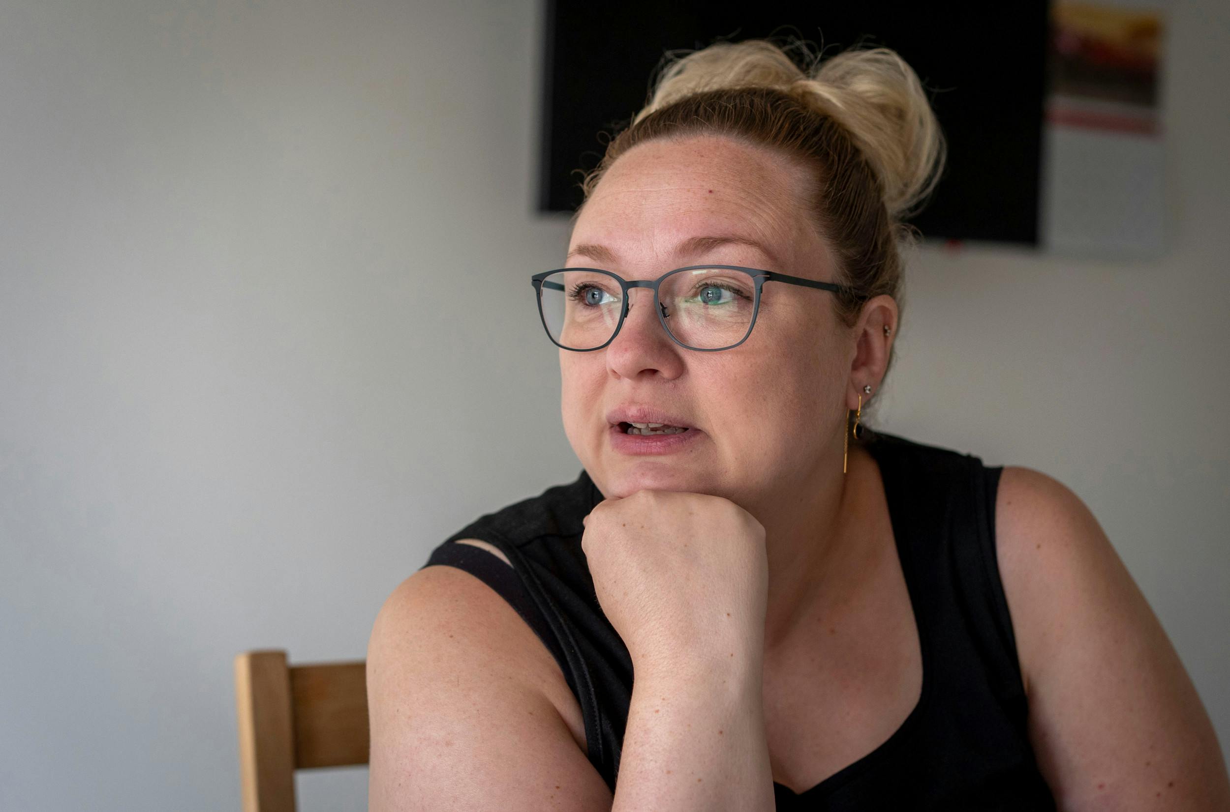 Første trimester var en ørkenvandring med kvalme og svimmelhed, men nu er de hårde tider heldigvis forbi for Anja, som stadig har hus på Skive-egnen, som hun lejer ud.