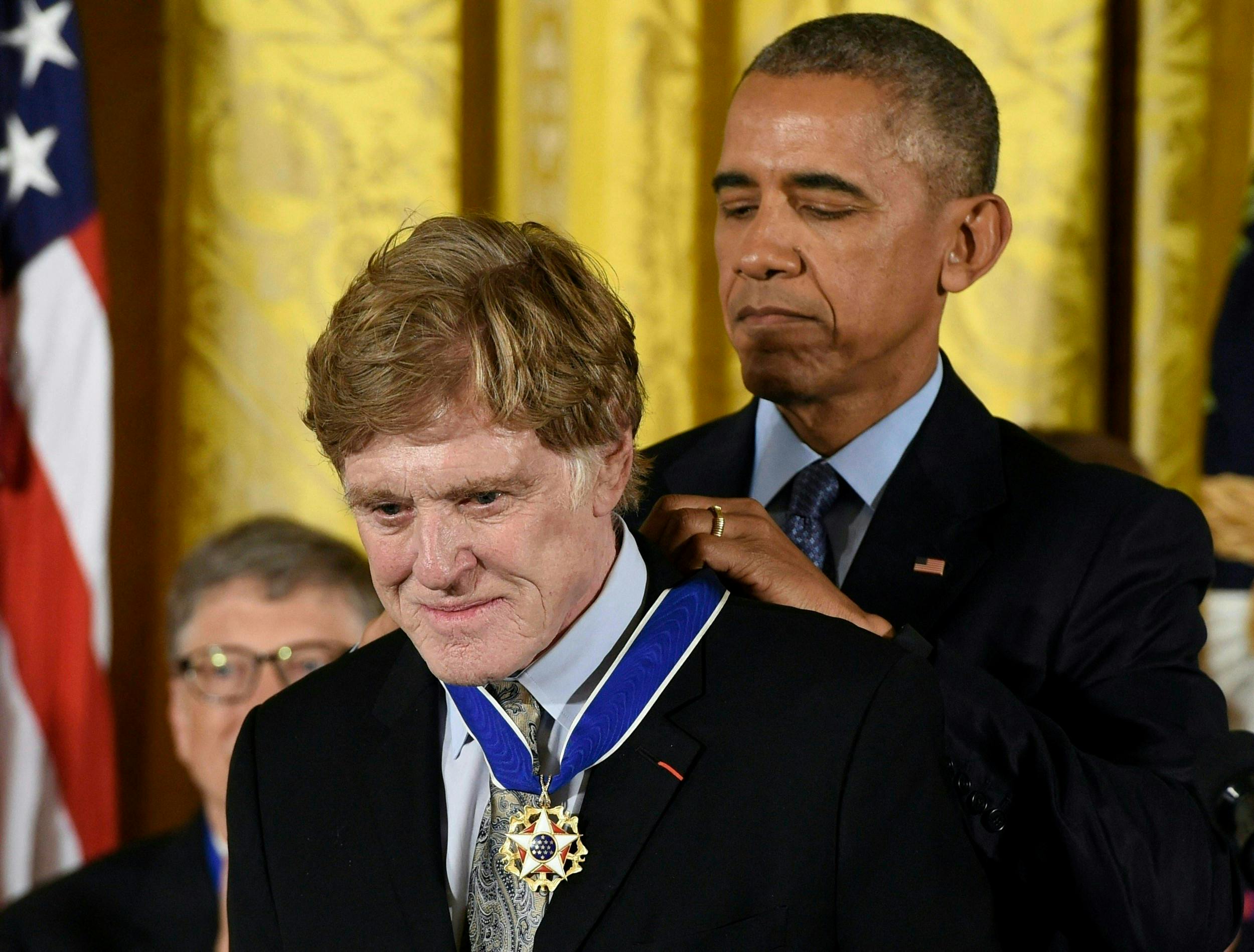 I 2016 modtog Redford den højeste civile orden ”presidential medal of freedom” af Barack Obama.