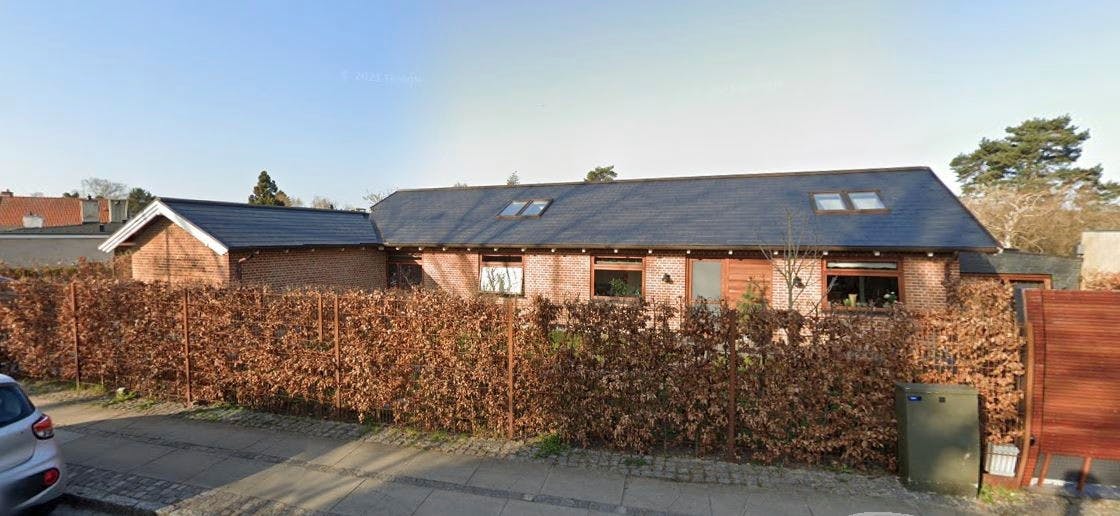 Huset her dannede rammen om familielivet i Gentofte.