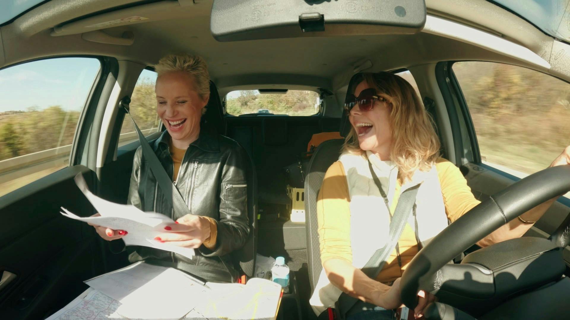 De to veninder kørte gennem Transsylvanienn i Rumænien ”Verdens vildeste Race”.