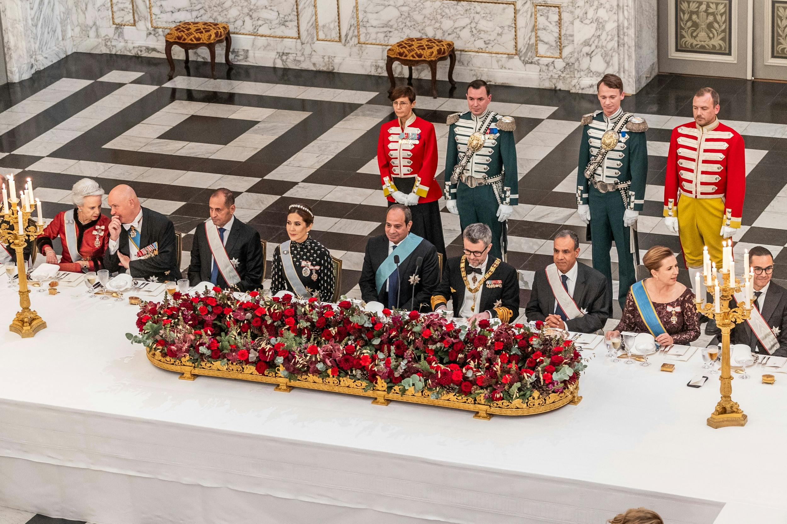 Invitationen af Egyptens præsident  Abdel  Fatah   al-Sisi , 70, var et led i Lars Løkke og  Mette  Frederiksens Afrika/Mellemøsten-strategi.  