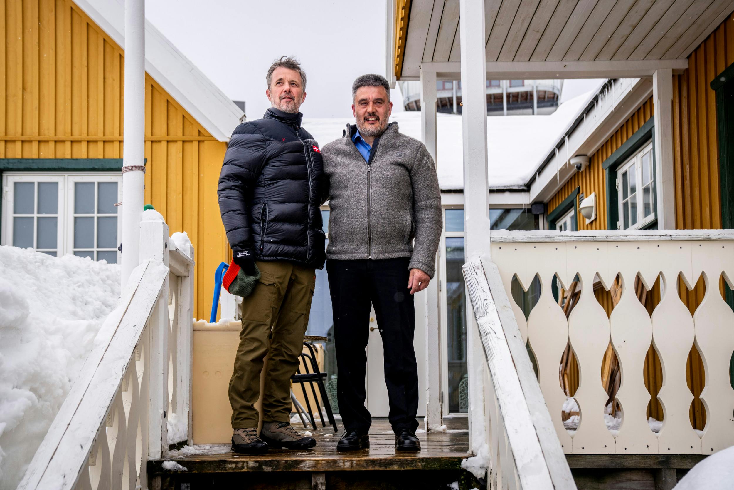 Da krisen mellem USA og Danmark spidsede til, blev Frederik sendt nordpå for at markere, at kongeriget også omfatter Grønland.  