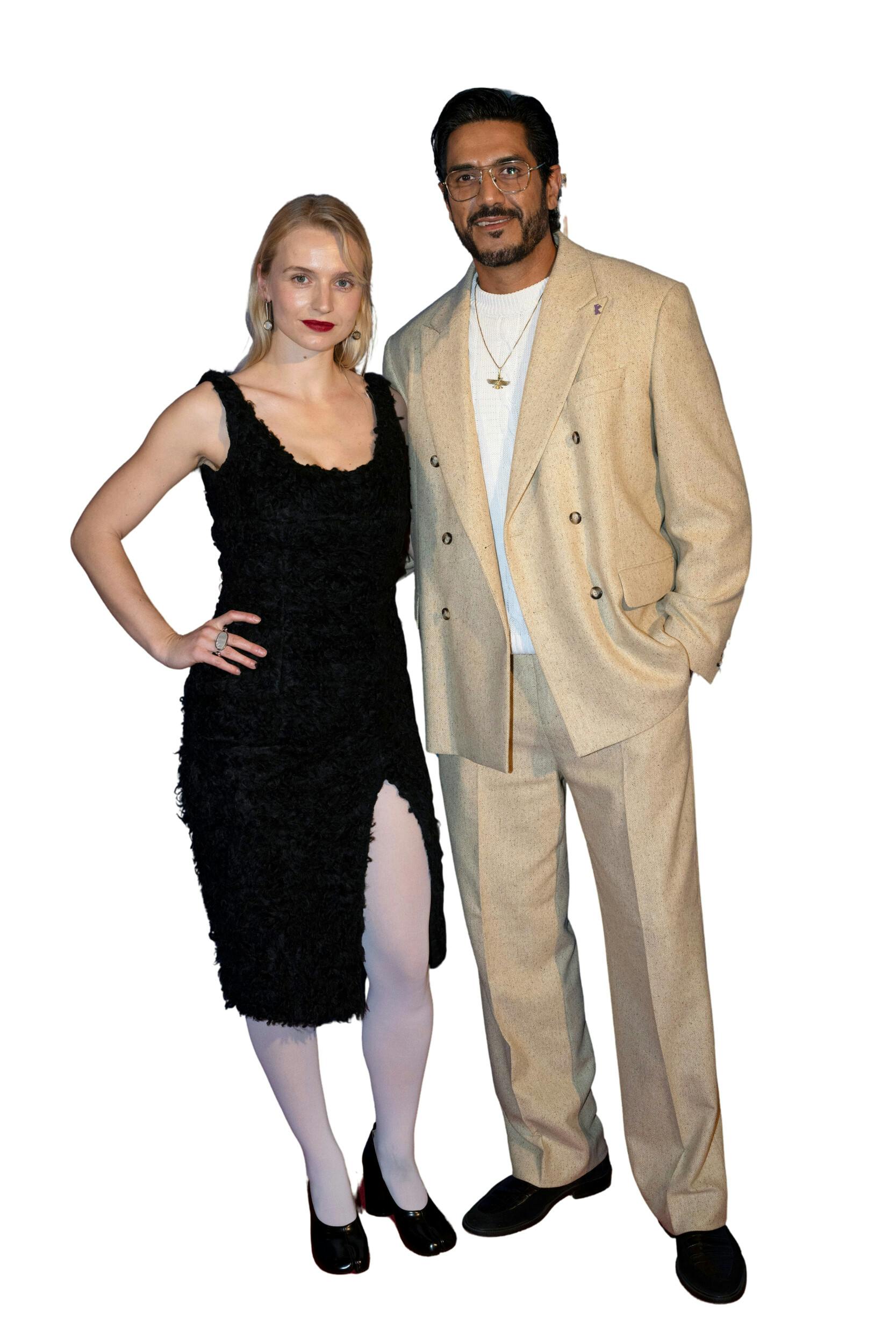 Clara Dessau , 32, og  Afshin Firouzi , 45, kan gå på vandet i øjeblikket efter deres utrolige succes med Netflix-serien ”Legenden”. 