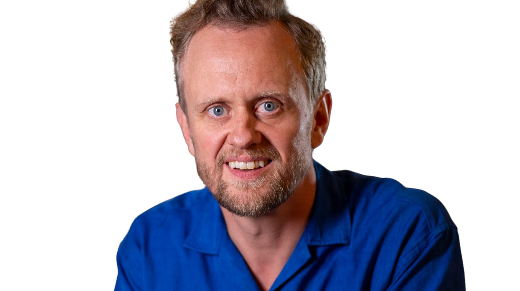 Morten Raahede Brovn , 44, voksede op dels inde i Brønderslev – og ude på et nedlagt landbrug.