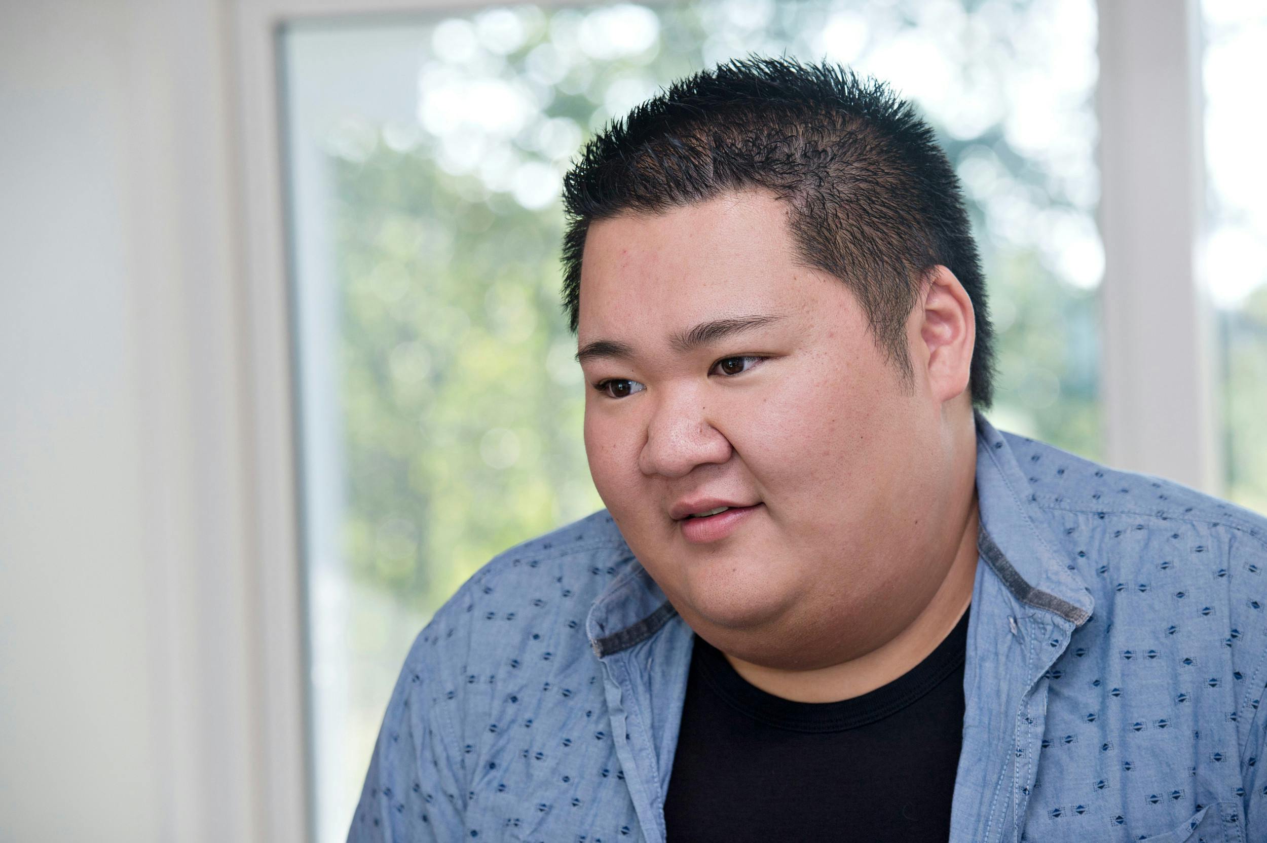 Sådan så Cheng ud, da vi lærte ham at kende i ”Den store bagedyst” i 2015.