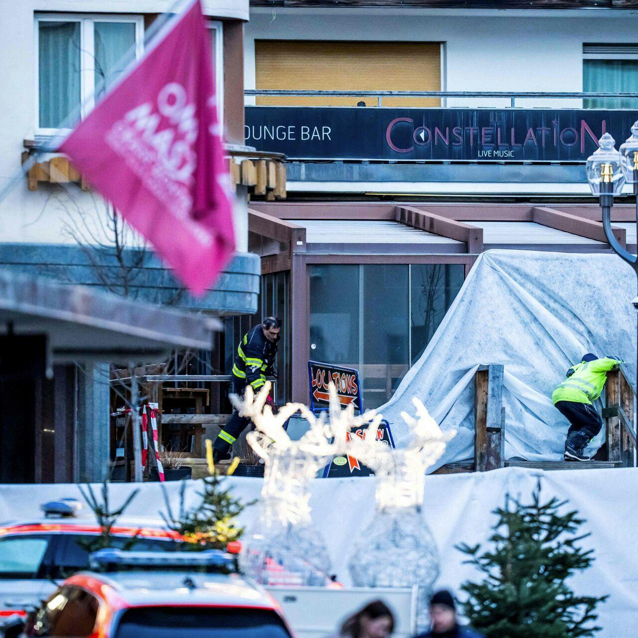 Adskillige døde i brand 1. januar 2026 i Crans-Montana, Schweiz