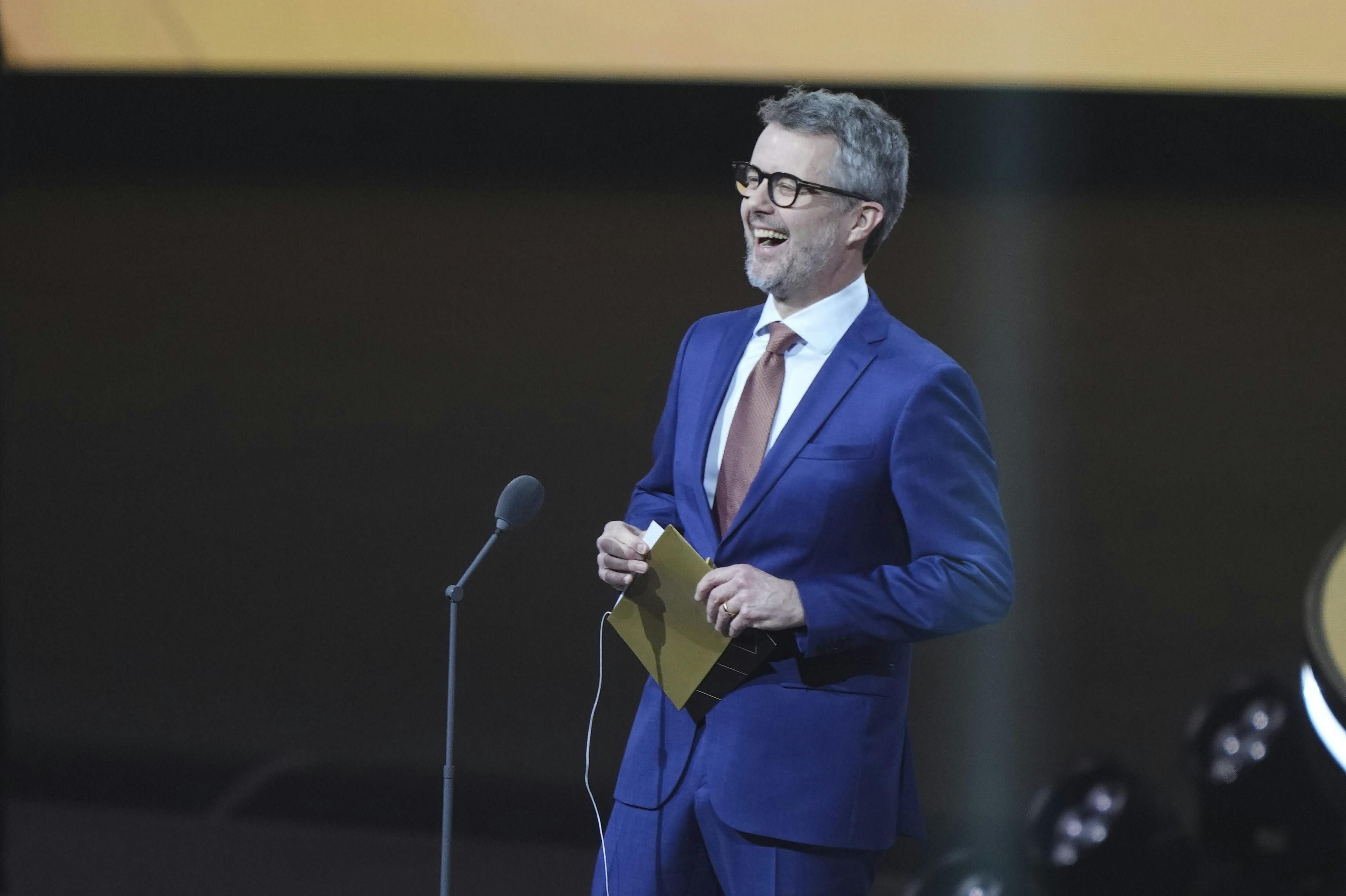 Humøret var højt, da kong Frederik også var på scenen sidste år til "Sport 2024". Men noget tyder på, at han ikke tropper op til "Sport 2025".