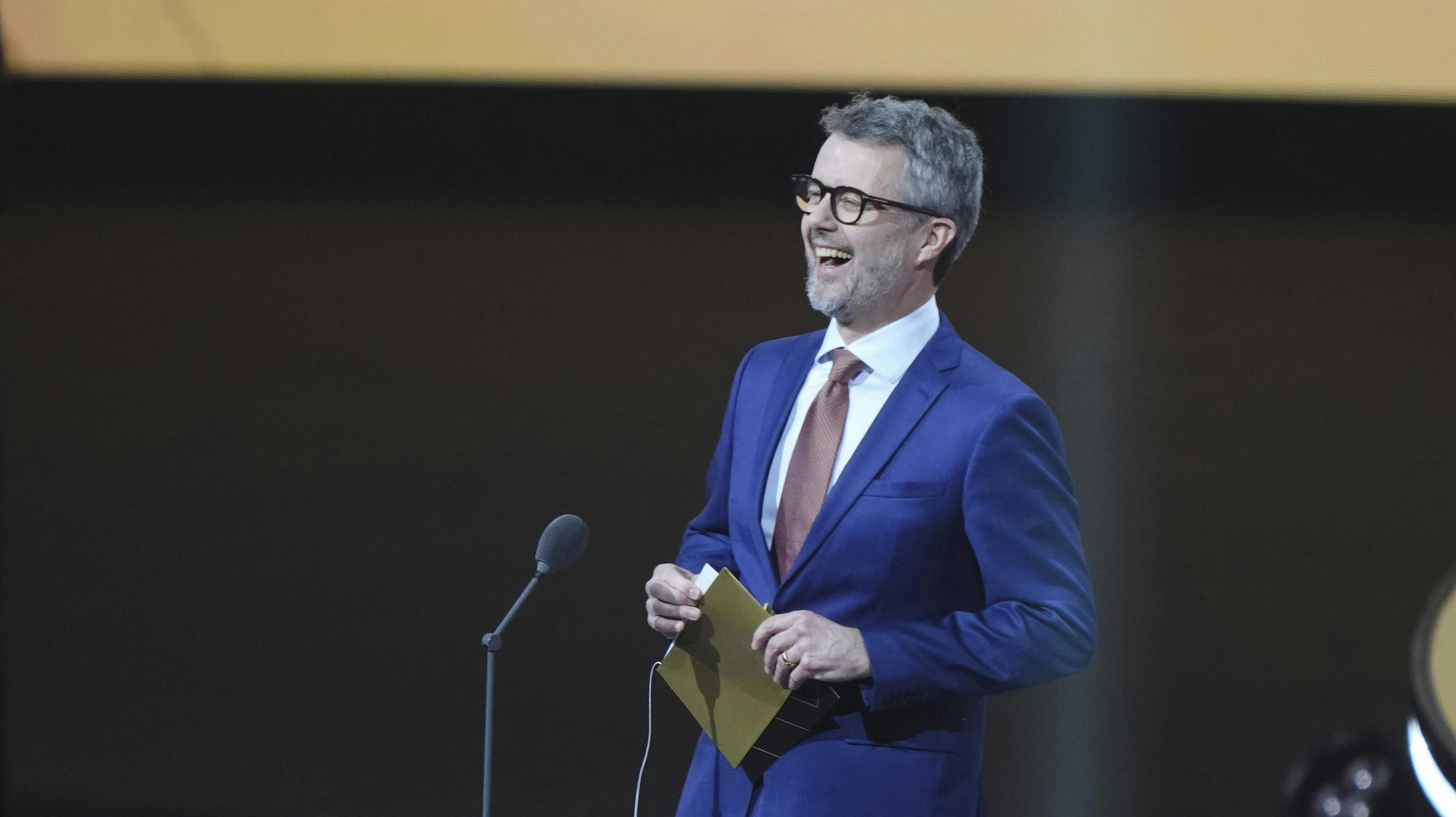 Humøret var højt, da kong Frederik også var på scenen sidste år til "Sport 2024". Men noget tyder på, at han ikke tropper op til "Sport 2025".