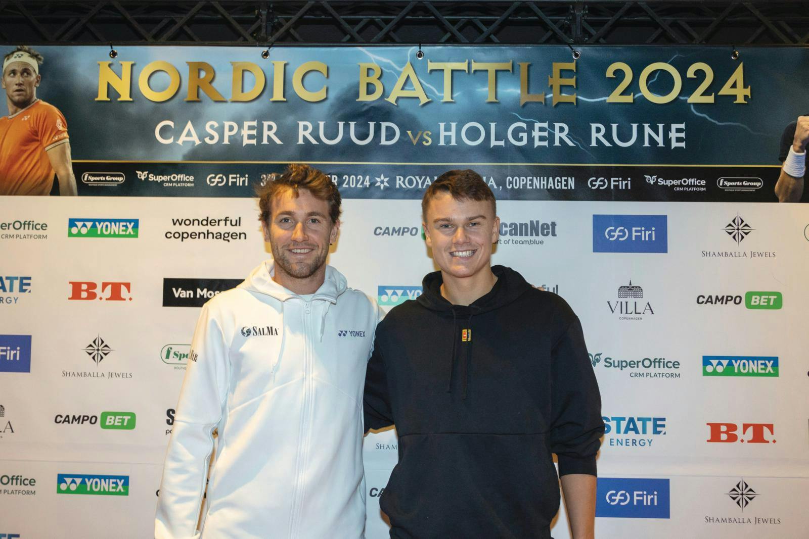 I dag Ruud og Rune på betydelig bedre fod end tidligere.