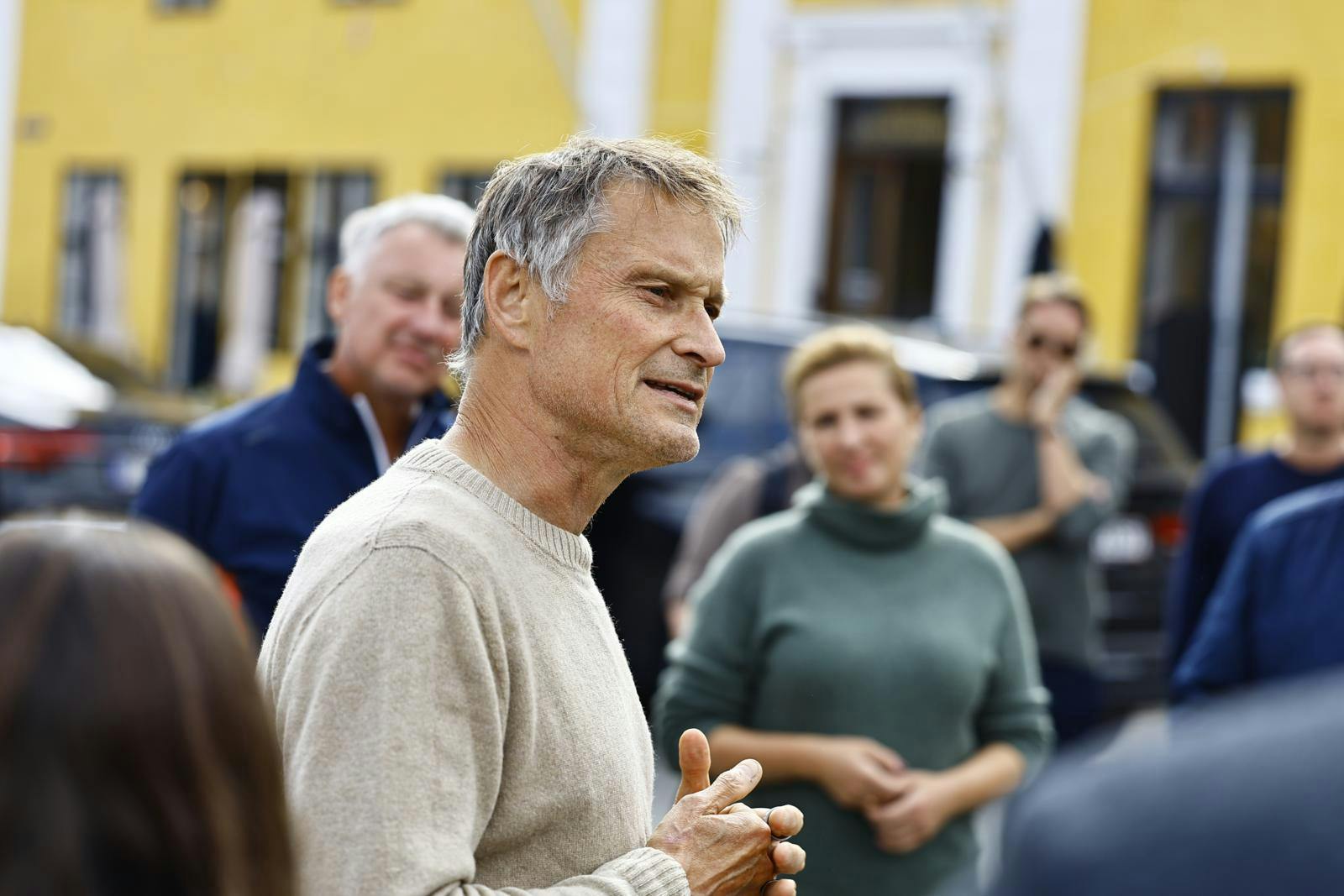 Nytårsbabyen gør Claus Meyer til bedstefar for fjerde gang.