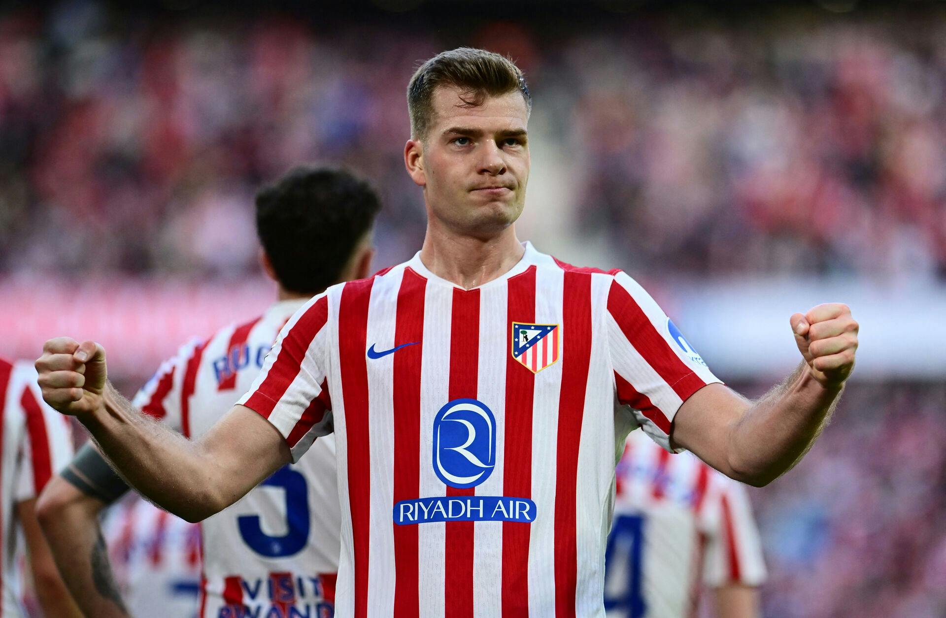 Alexander Sørloth kan nu kalde sig far til to.