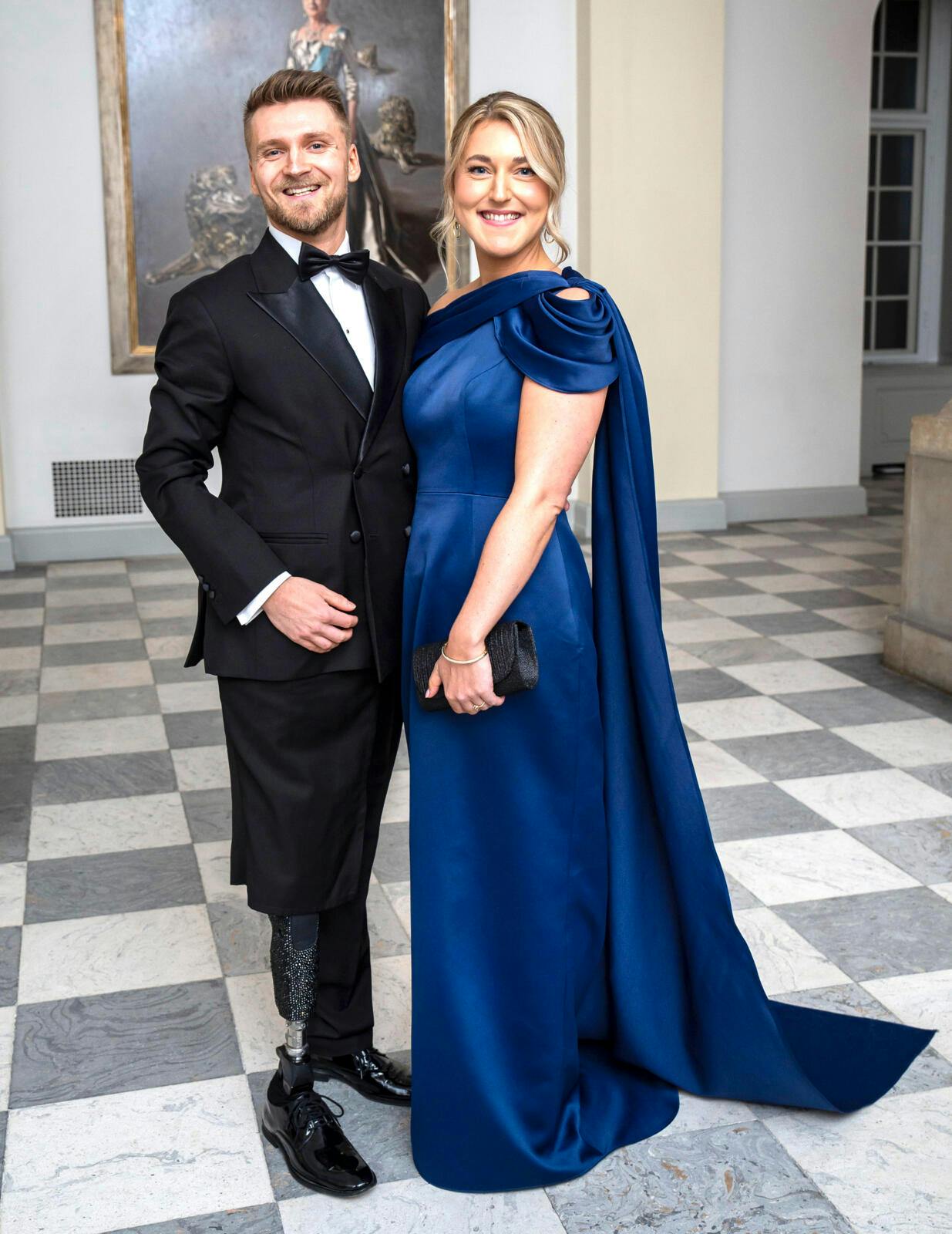 Daniel Wagner havde sidste år kæresten med, da han var inviteret til bal hos kongehuset.