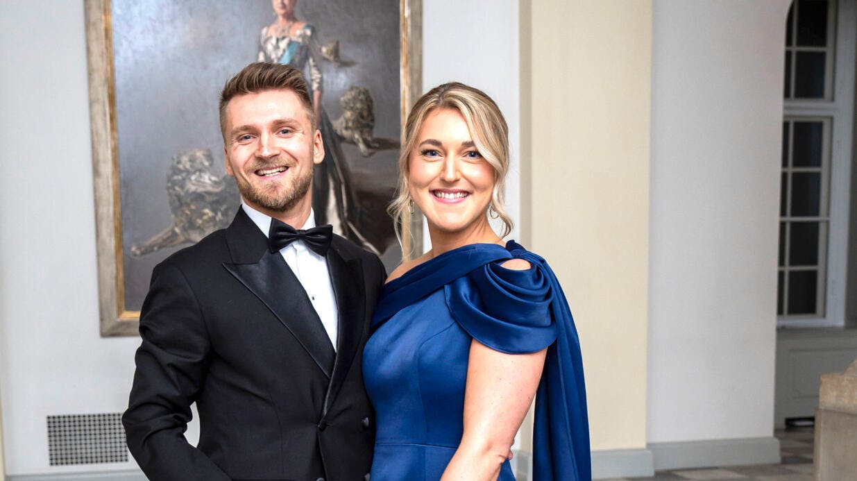 Daniel Wagner havde sidste år kæresten med, da han var inviteret til bal hos kongehuset.