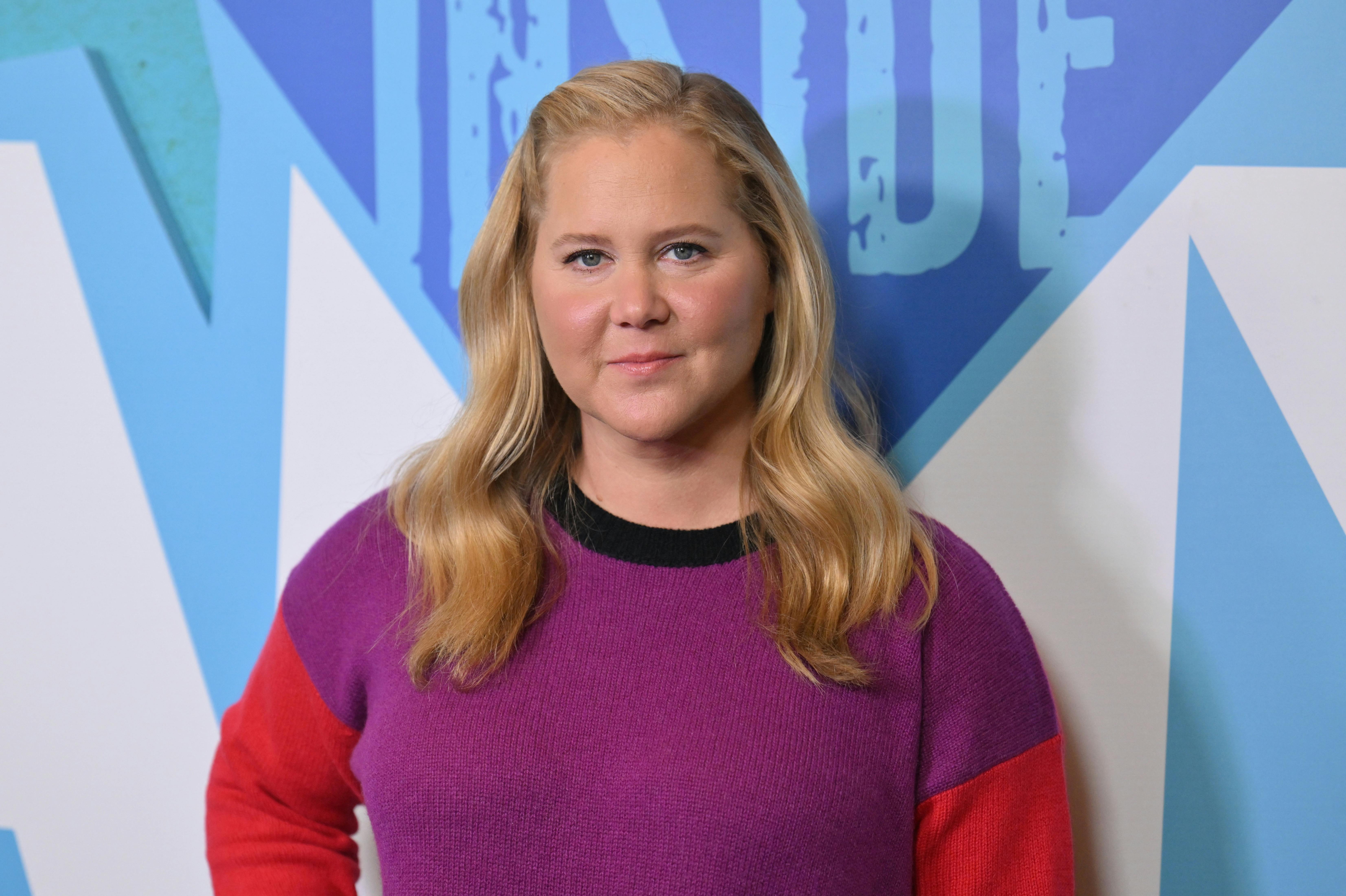 US actress and comedian Amy Schumer arrives for the season five New York premiere of Inside Amy Schumer, at the Pendry Hotel in New York City on October 18, 2022. ANGELA WEISS / AFP