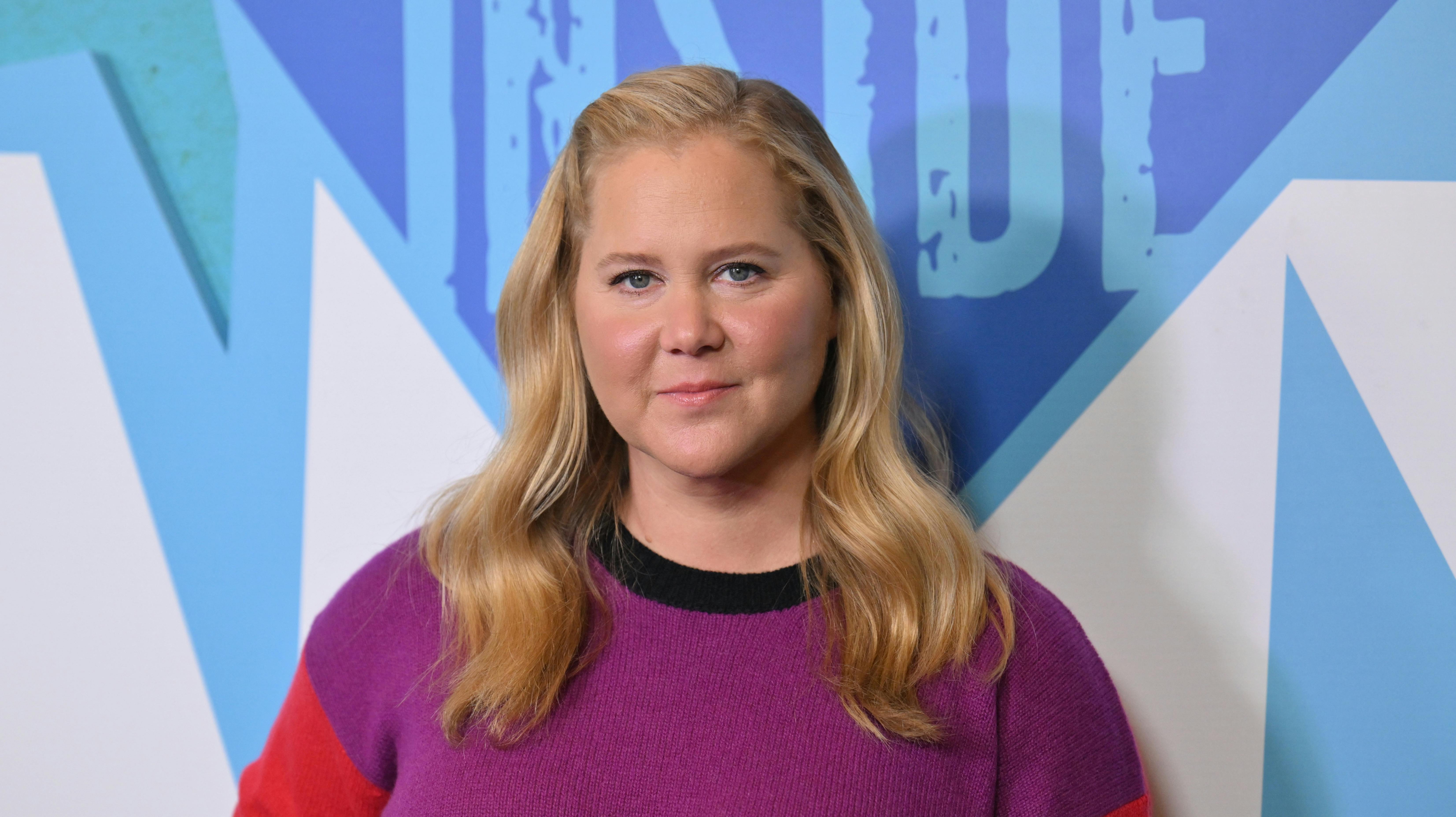 US actress and comedian Amy Schumer arrives for the season five New York premiere of Inside Amy Schumer, at the Pendry Hotel in New York City on October 18, 2022. ANGELA WEISS / AFP