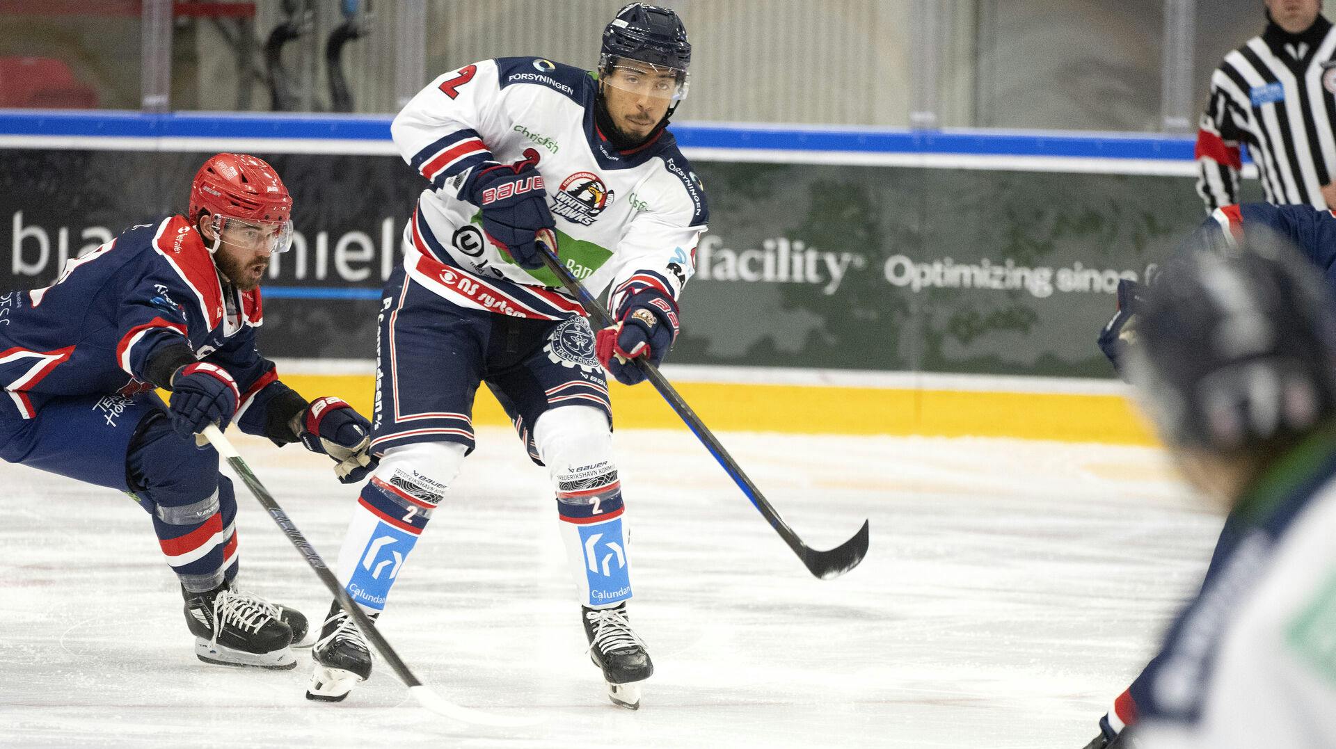 Frederikshavns Jaeden Martin var målet for banankastet under det nordjyske lokalopgør.