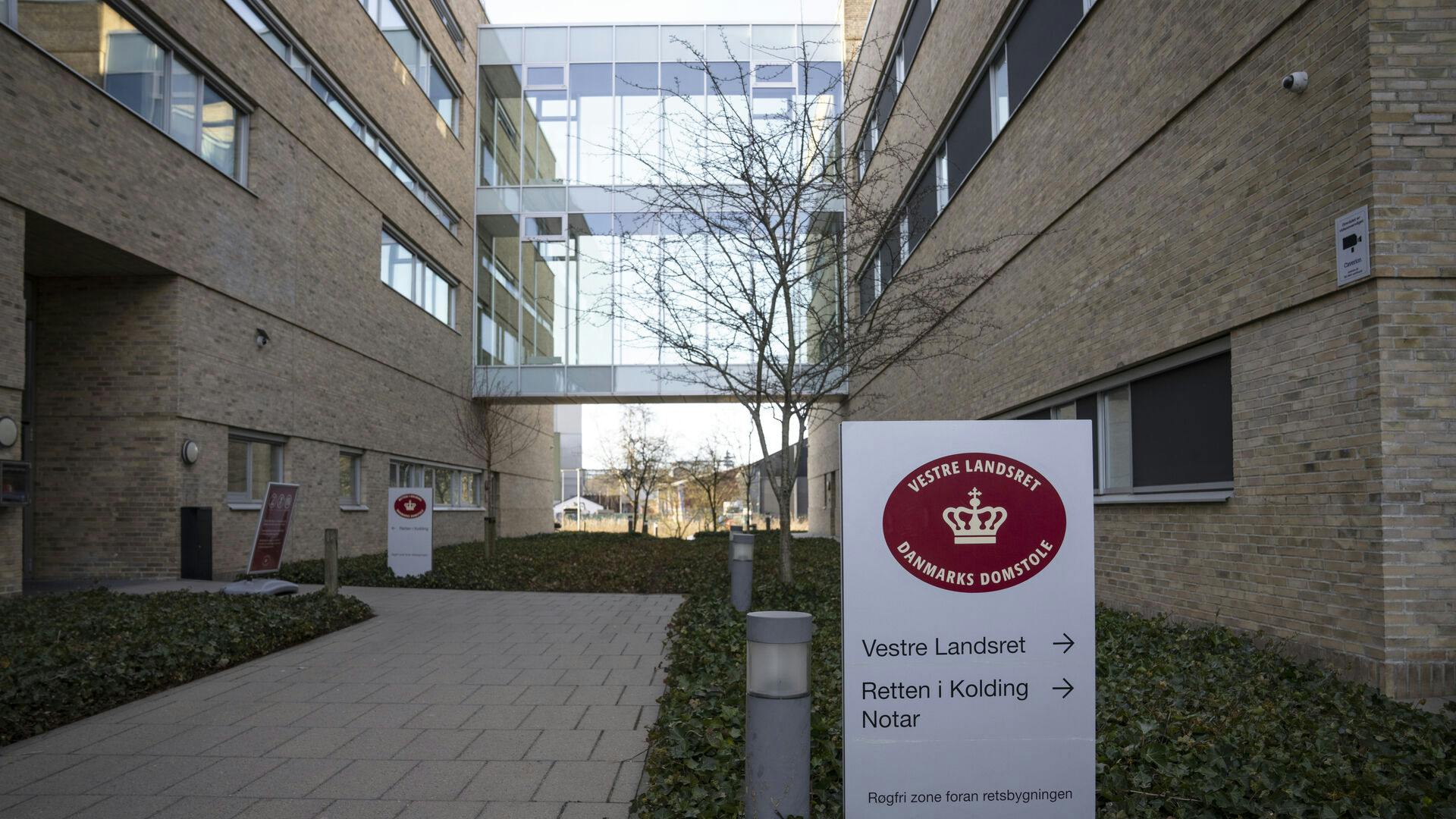 Retten i Kolding mandag den 17. marts 2025. Retten i Kolding er Danmarks 3. største blandt de 24 byretter. Retskredsen har ca. 290.000 indbyggere og omfatter Billund, Fredericia, Kolding og Vejle kommuner