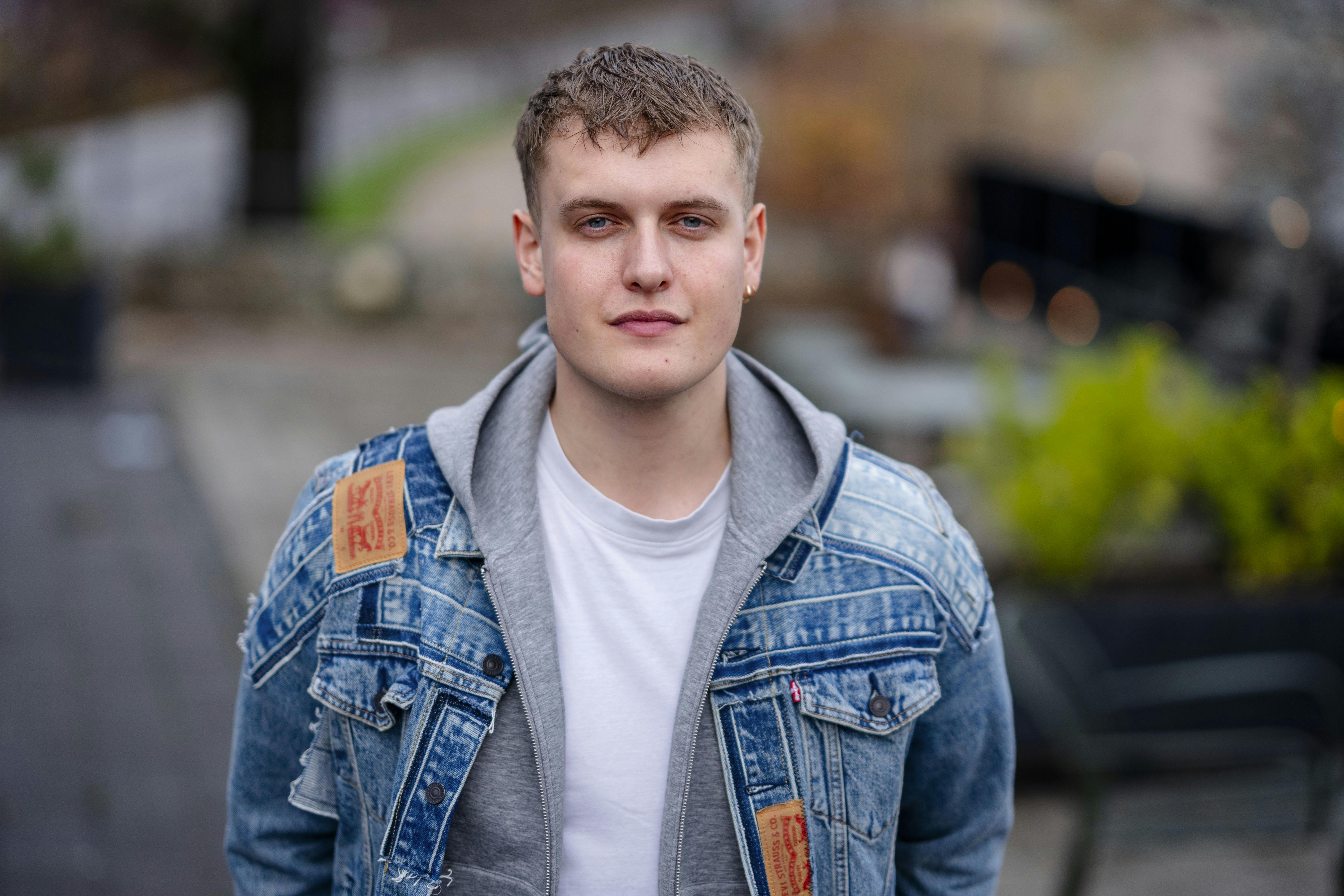 Det blev en kort fornøjelse for Mathias Bach i "Spillet".