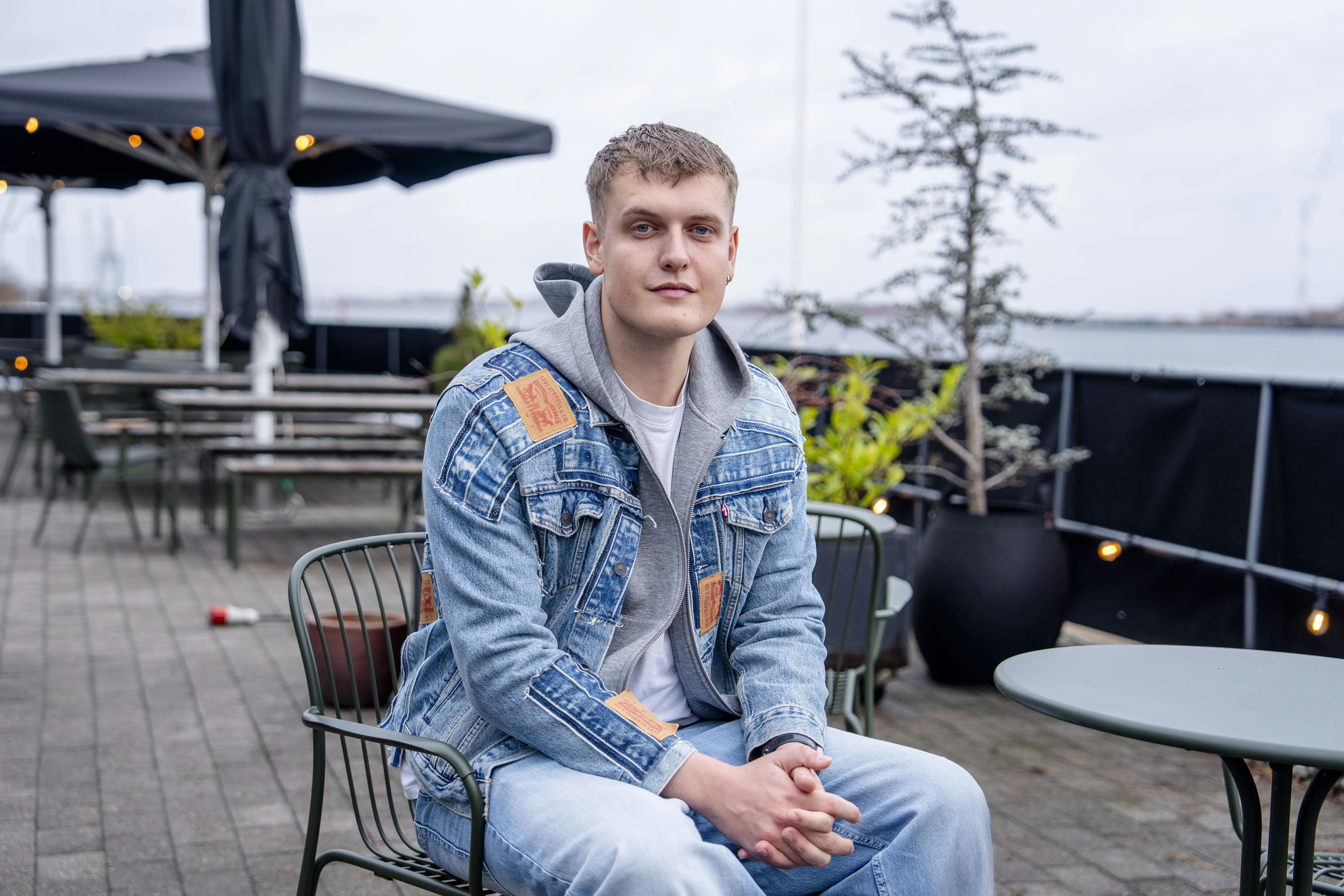 Mathias Bach nåede dårligt nok at gøre sin entre i villaen, før han måtte over på den anden side.