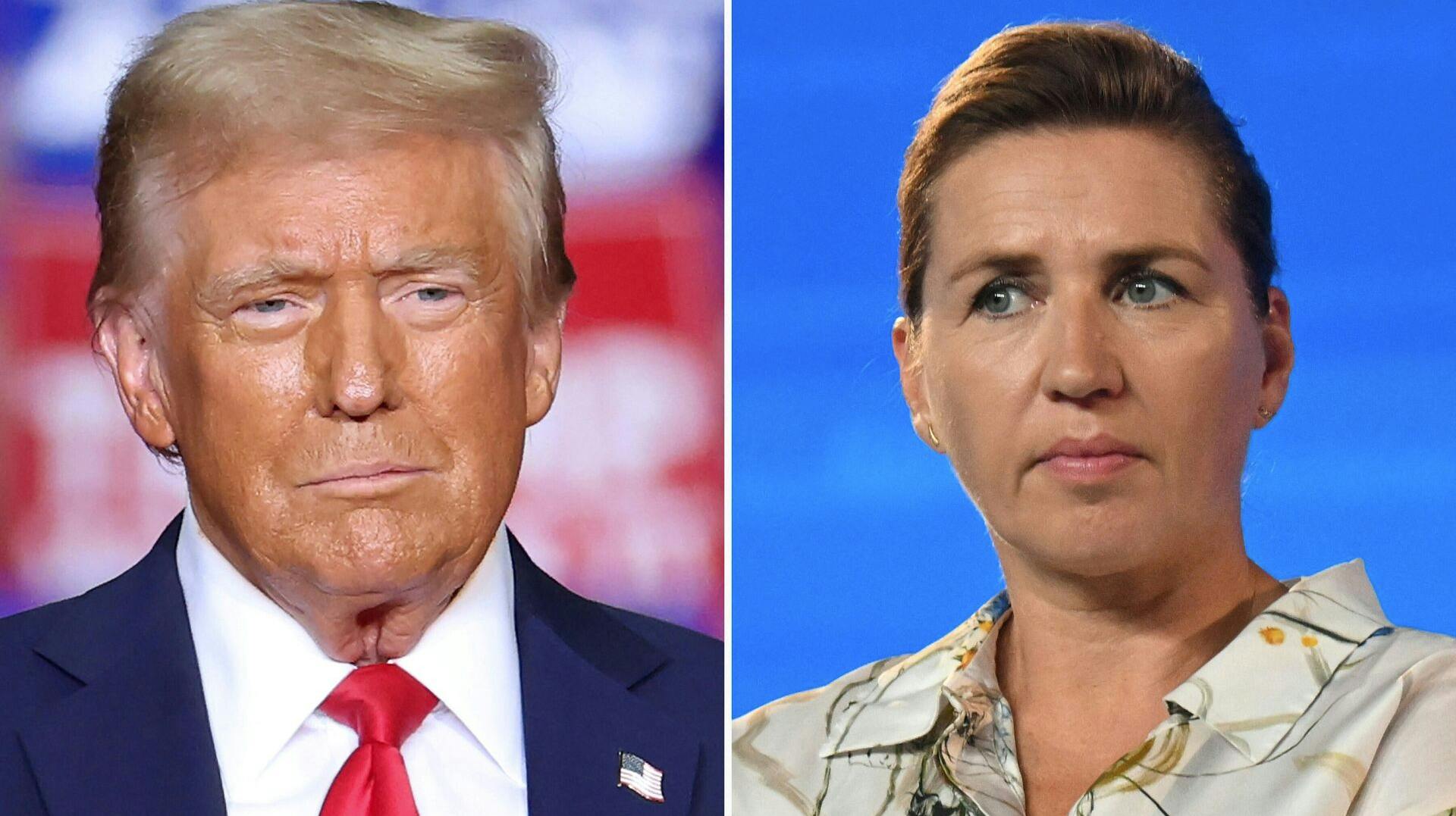 Mette Frederiksen og Donald Trump er endt i ny krydsild, hvor den danske statsminister advarer mod splid i Nato, mens den amerikanske præsident gentager ønsket om kontrol med Grønland.