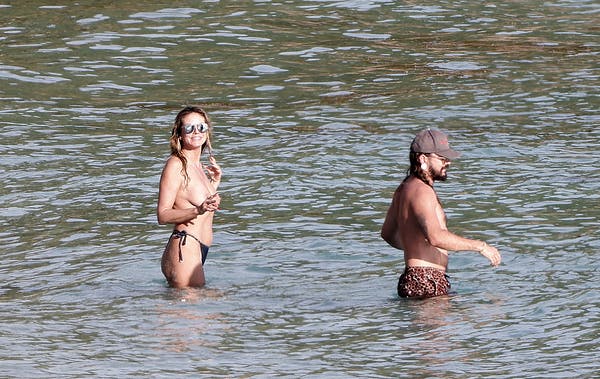 Radiant Heidi Klum shows off her 