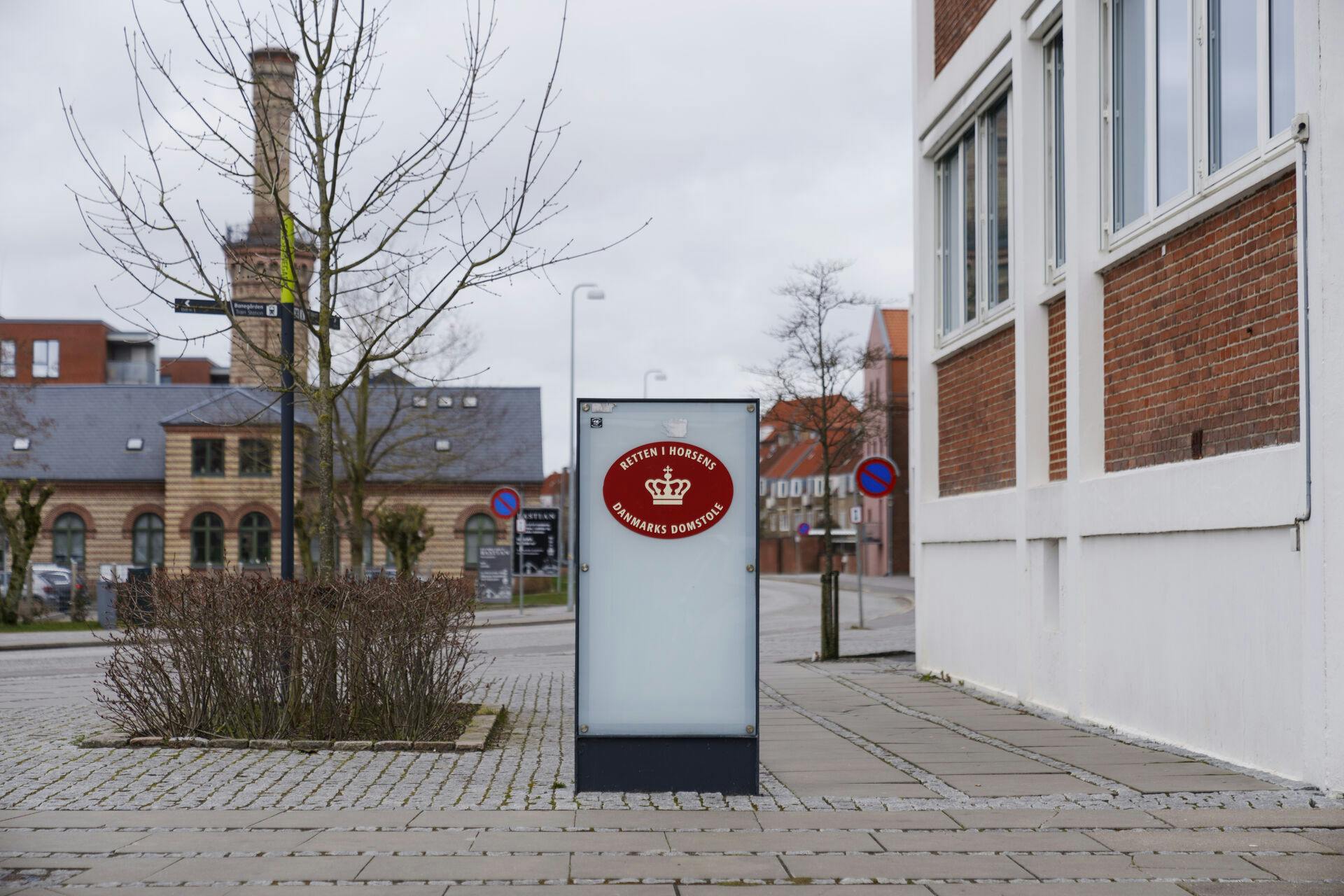 Retten i Horsens, onsdag den 6. april 2022.