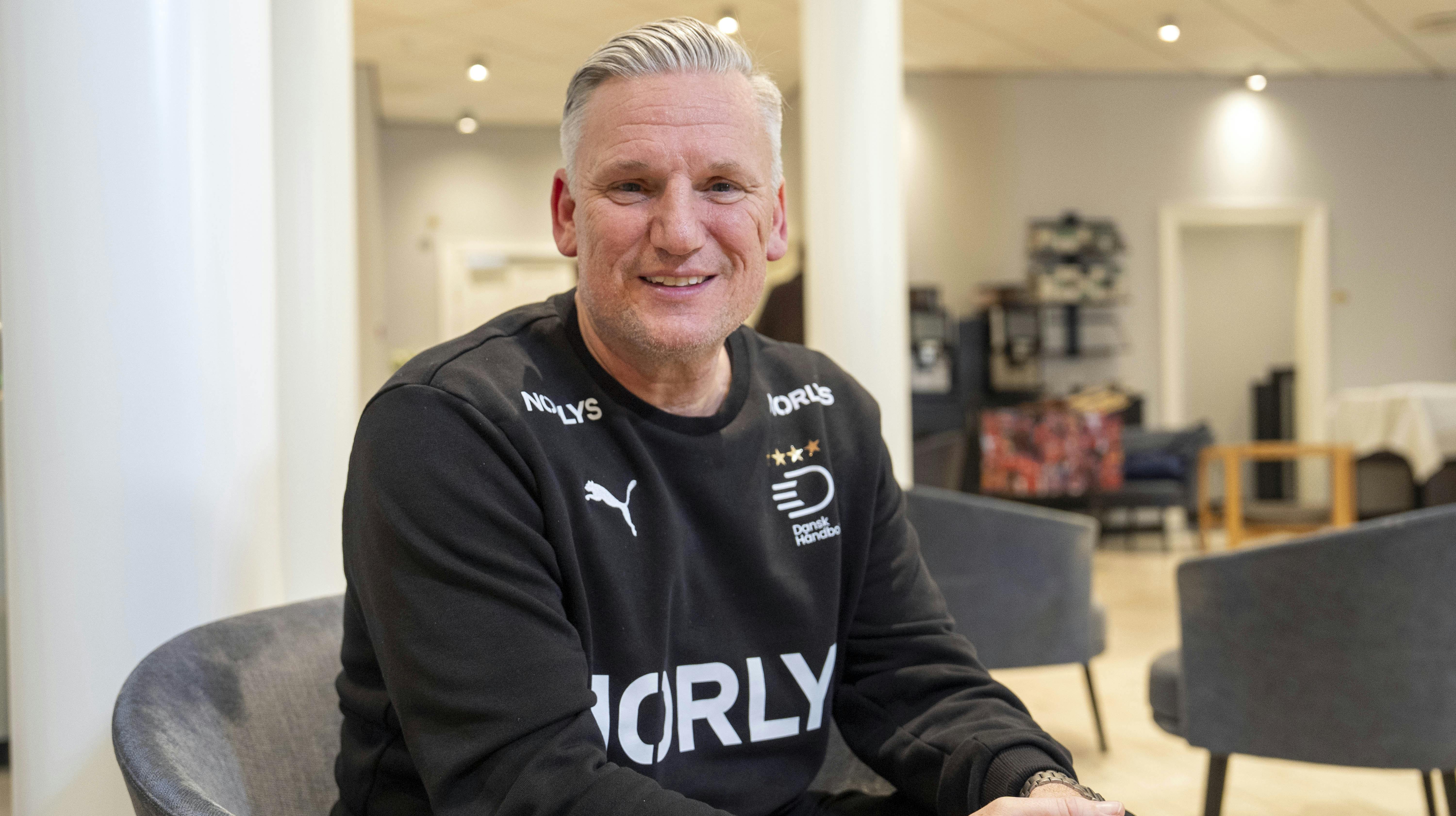 Nikolaj Jacobsen har det bedre nu, end han havde i starten af sin landstrænerkarriere. 