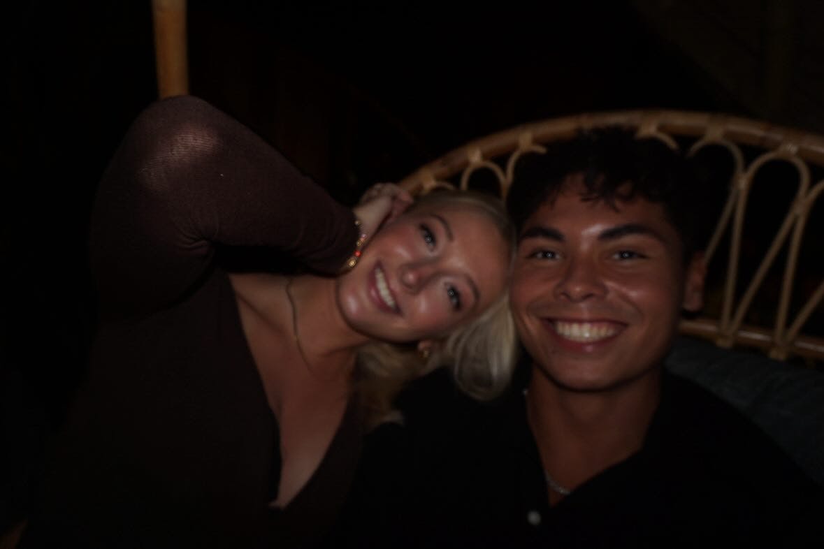 Oliver Jørgensen og Laura har tidligere dannet par i to år. 