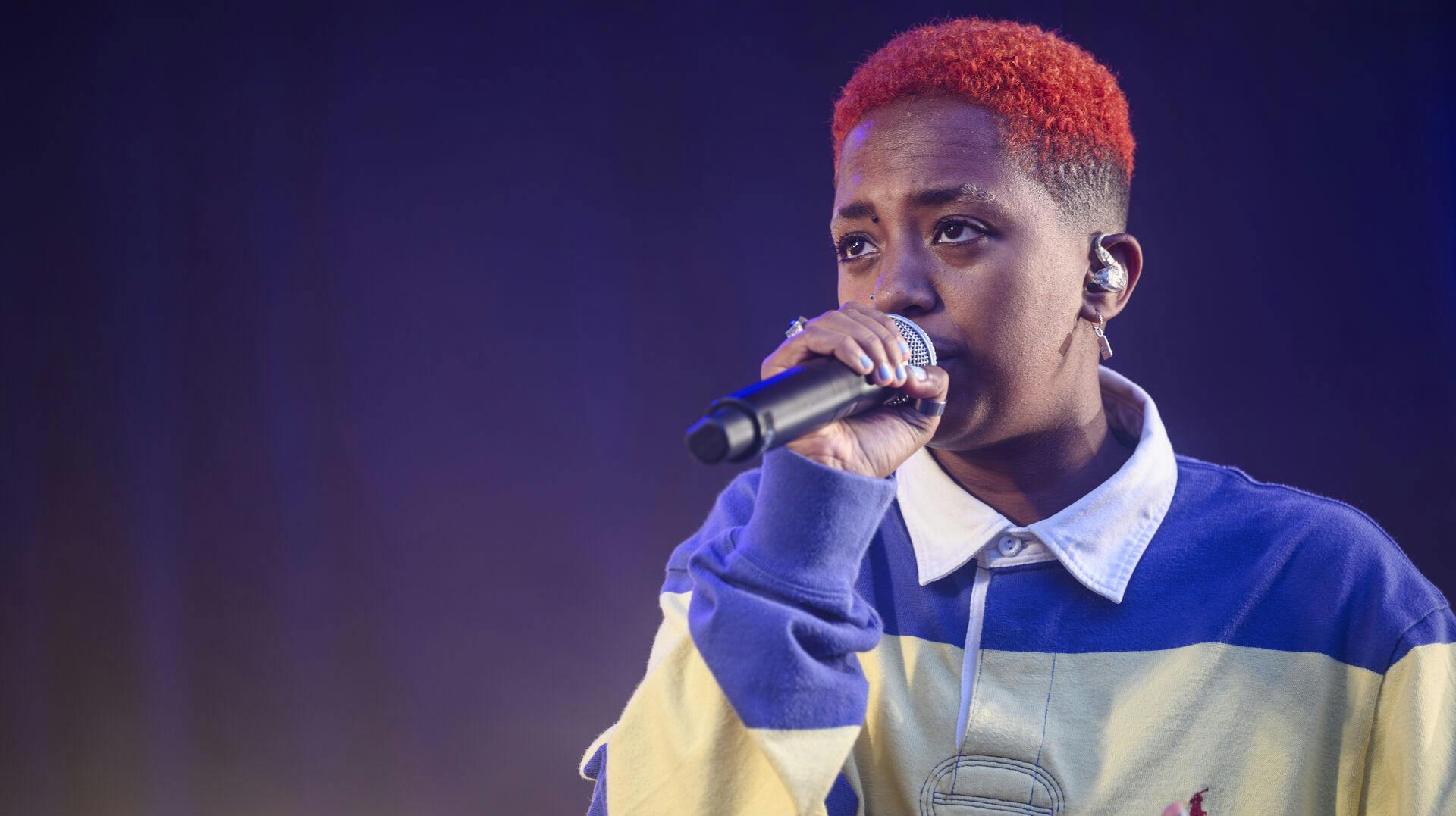 28-årige Mekdes har netop udgivet albummet "The Boy I Am".