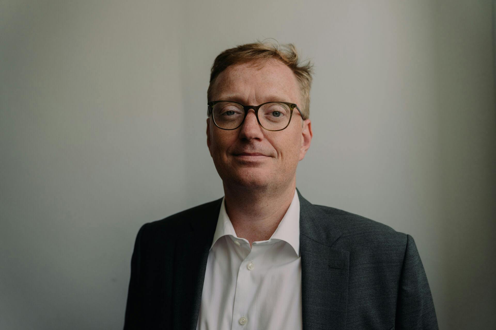 Nu tidligere chefredaktør for A4 Medier Kristian Madsen.