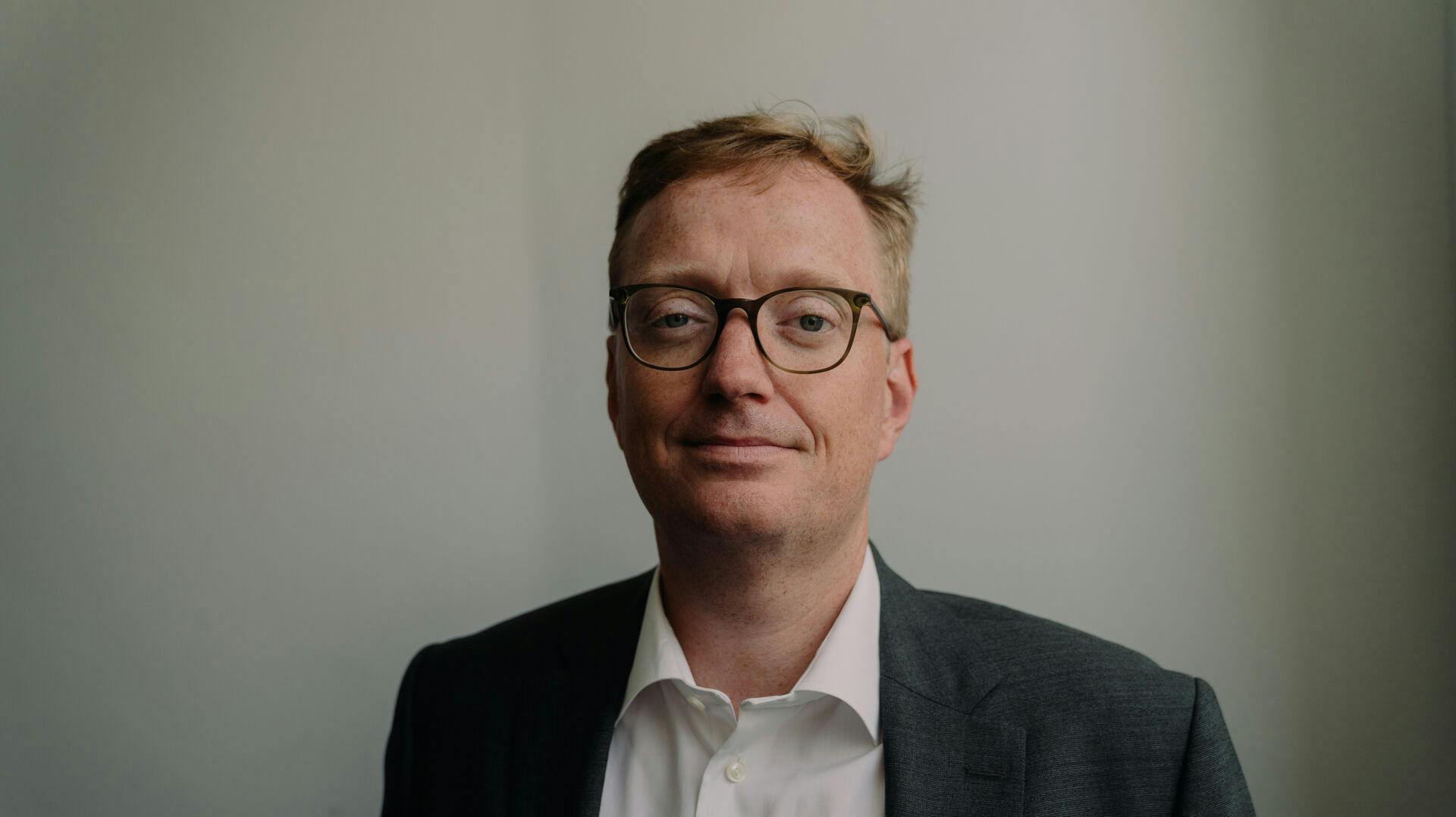 Nu tidligere chefredaktør for A4 Medier Kristian Madsen.