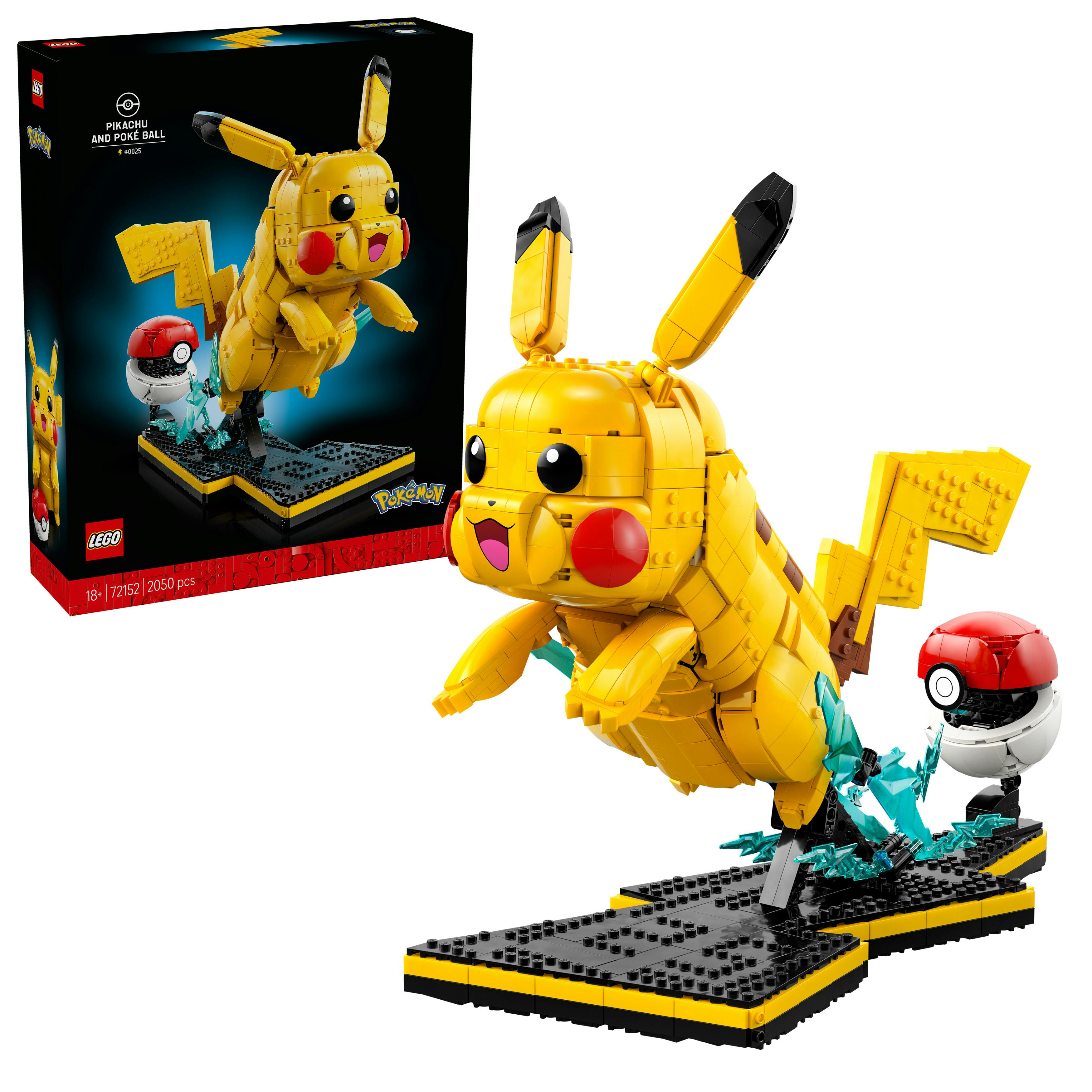 Snart kan fans bygge deres yndlings-Pokémon i Lego.
