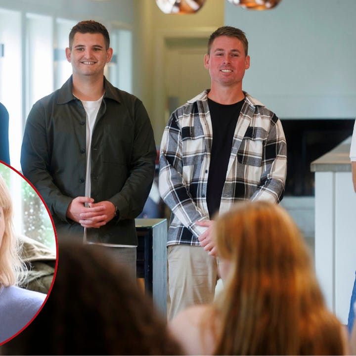 Samuel, Marcus, Brian og Christian har kun lige budt velkommen, før kvinderne advares om nye krager.