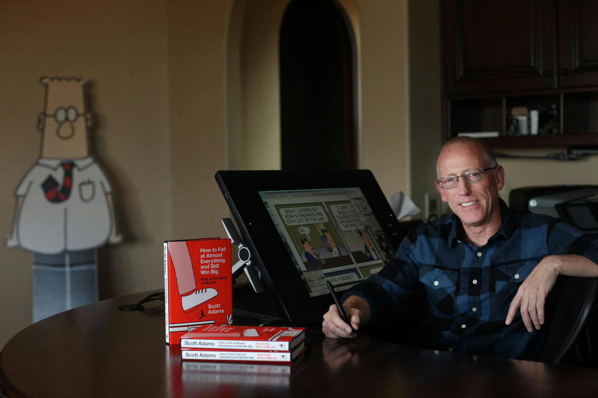 1/6/2014 - Pleasanton, Calif., U.S.A.: Scott Adams, carto