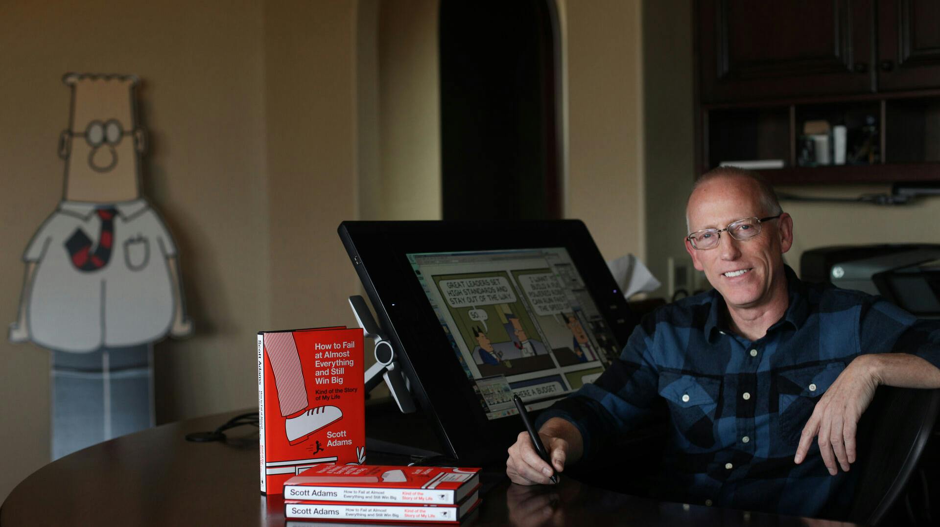 1/6/2014 - Pleasanton, Calif., U.S.A.: Scott Adams, carto