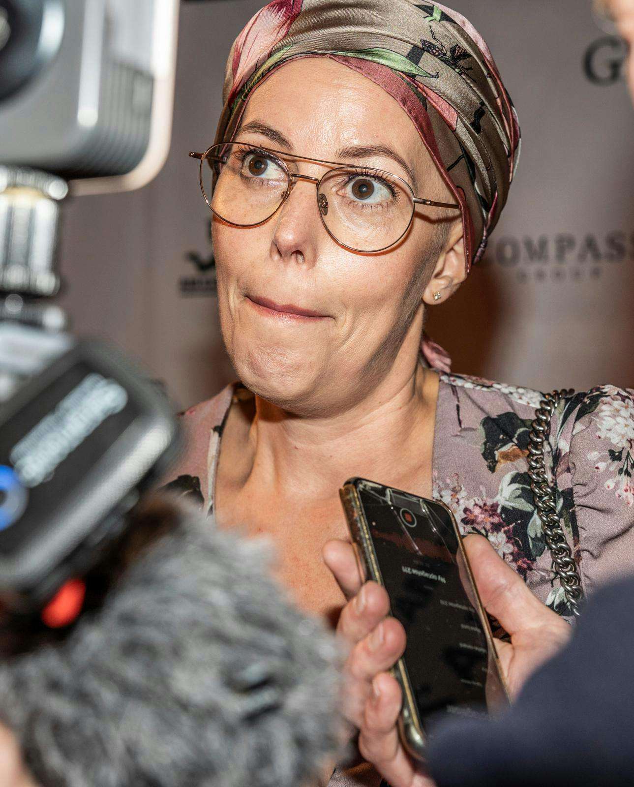 Mai Mercado fejrede sidste kemo med familie og veninder, efter hun blev ramt af den alvorlige sygdom under en ferie.