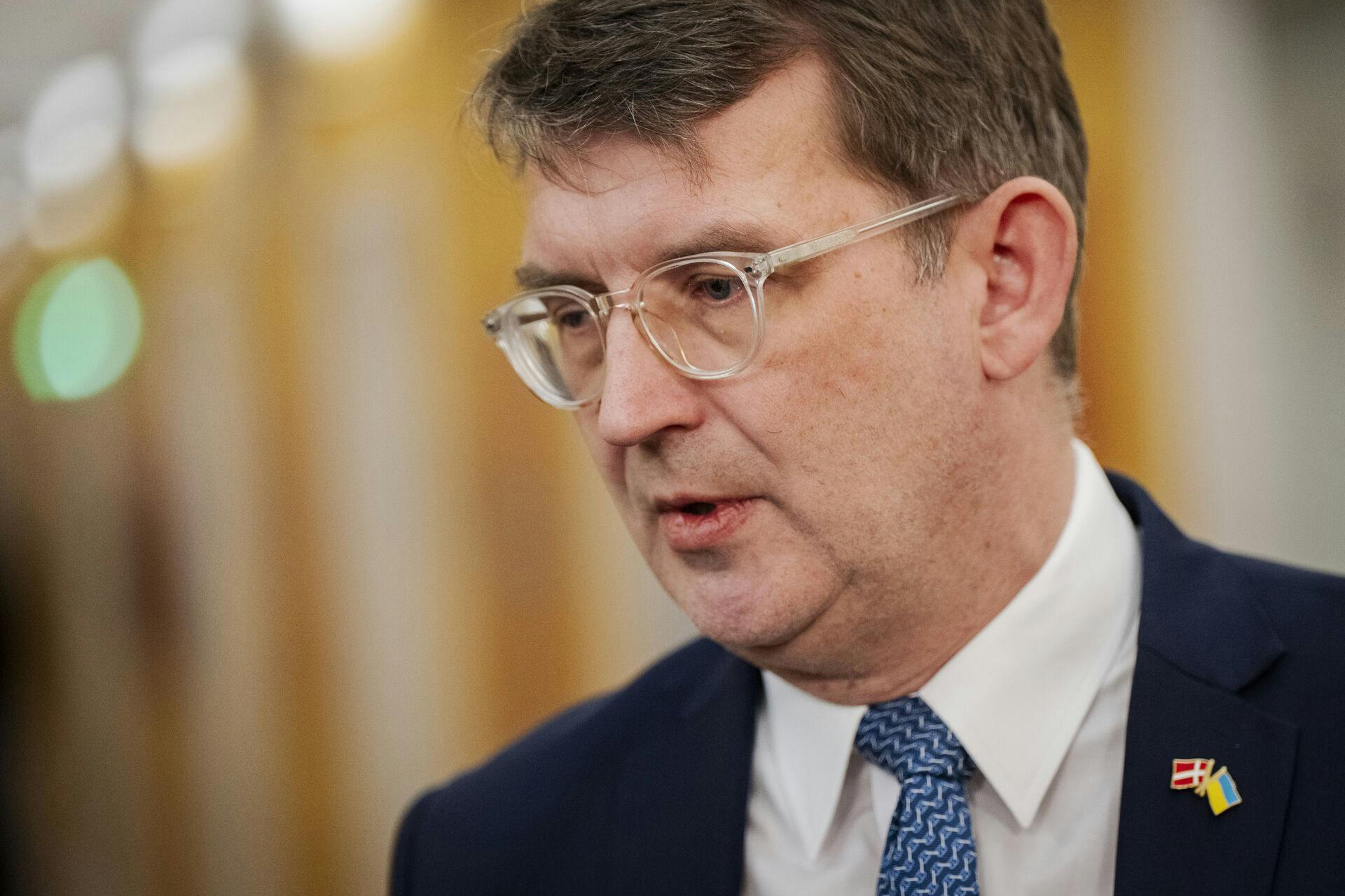 Troels Lund Poulsen er forsvarsminister i Danmark.