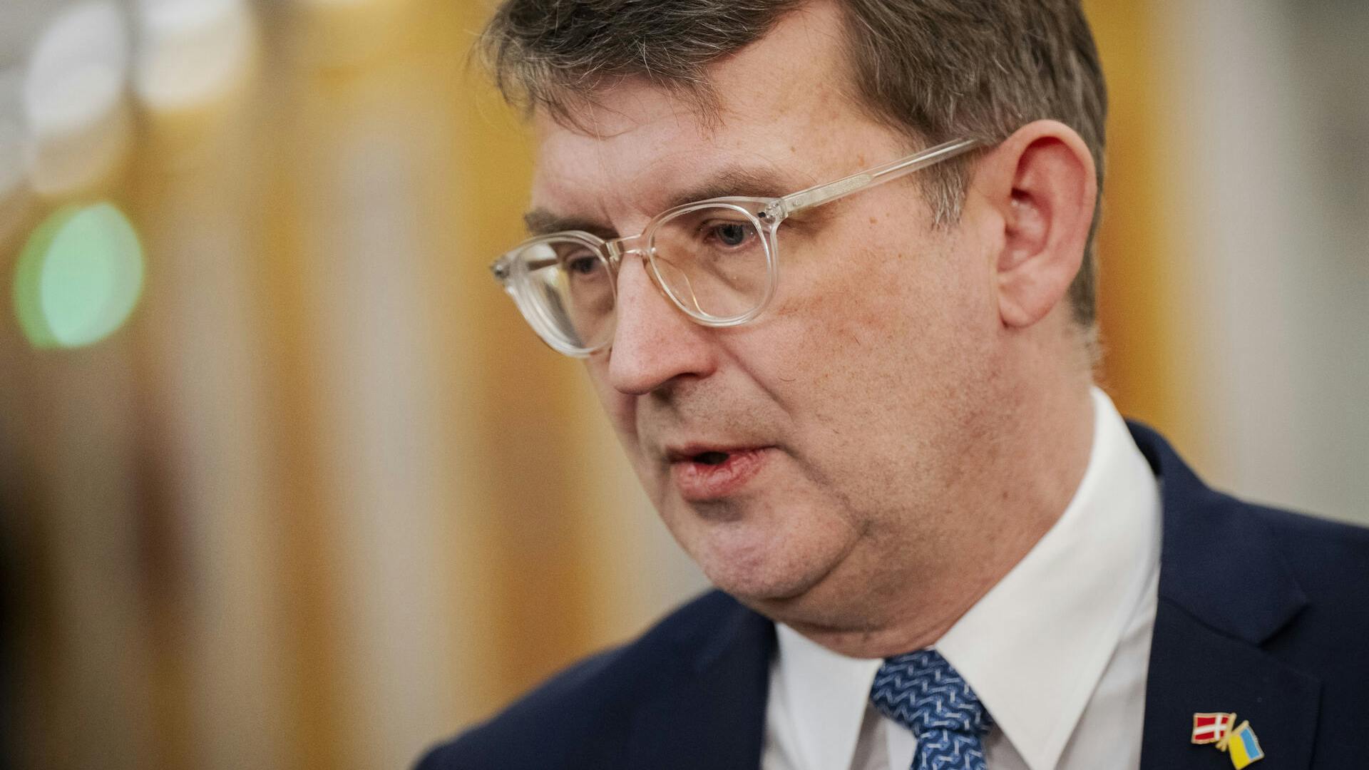 Troels Lund Poulsen er forsvarsminister i Danmark.